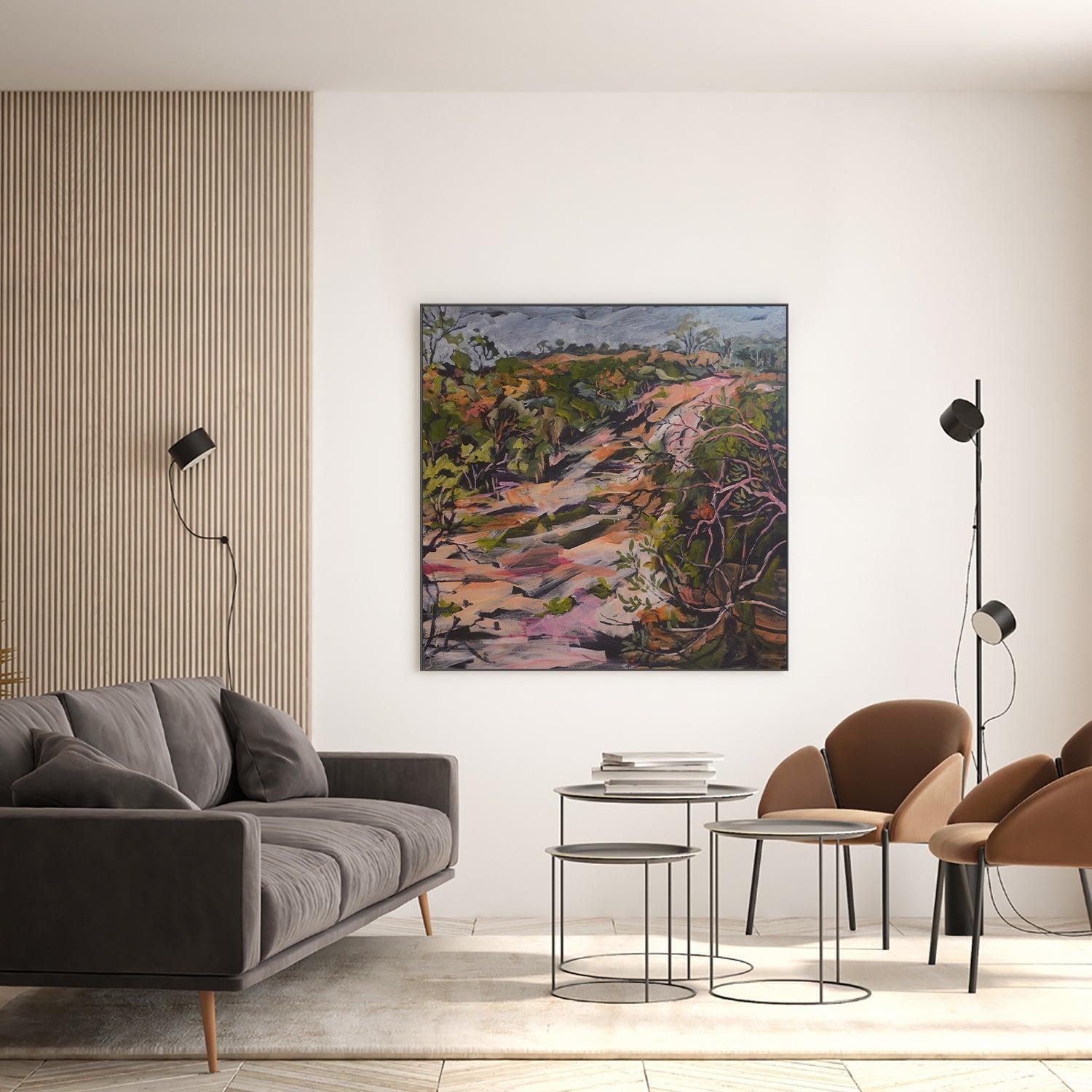 wall-art-print-canvas-poster-framed-Heathland , By Christine Read-7