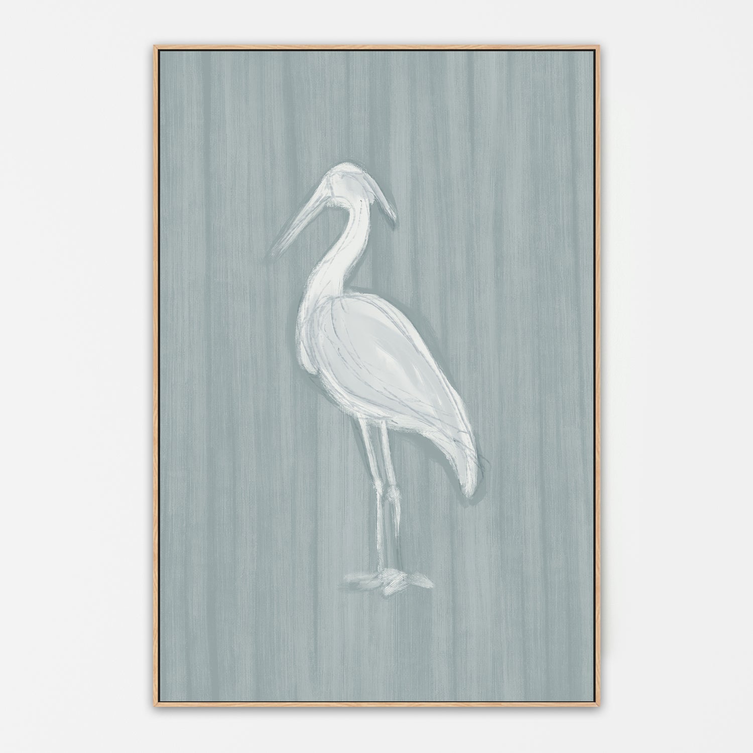 wall-art-print-canvas-poster-framed-Heron , By Jetty Home , By Jetty Home-4