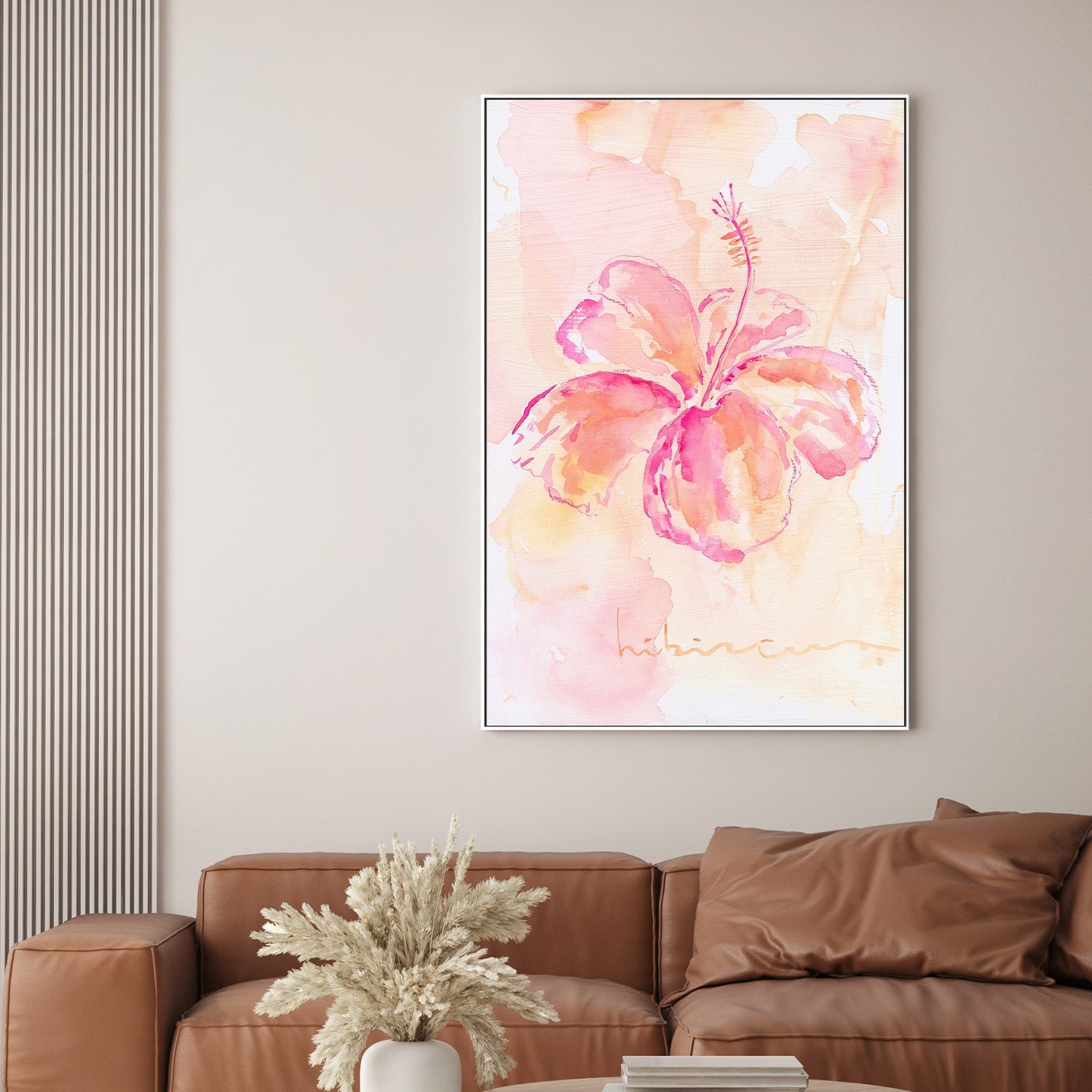 wall-art-print-canvas-poster-framed-Hibiscus , By Cass Deller-2