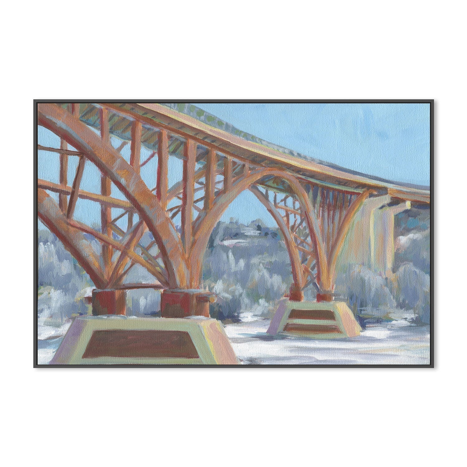 wall-art-print-canvas-poster-framed-High Bridge , By Carrie Arnold-3