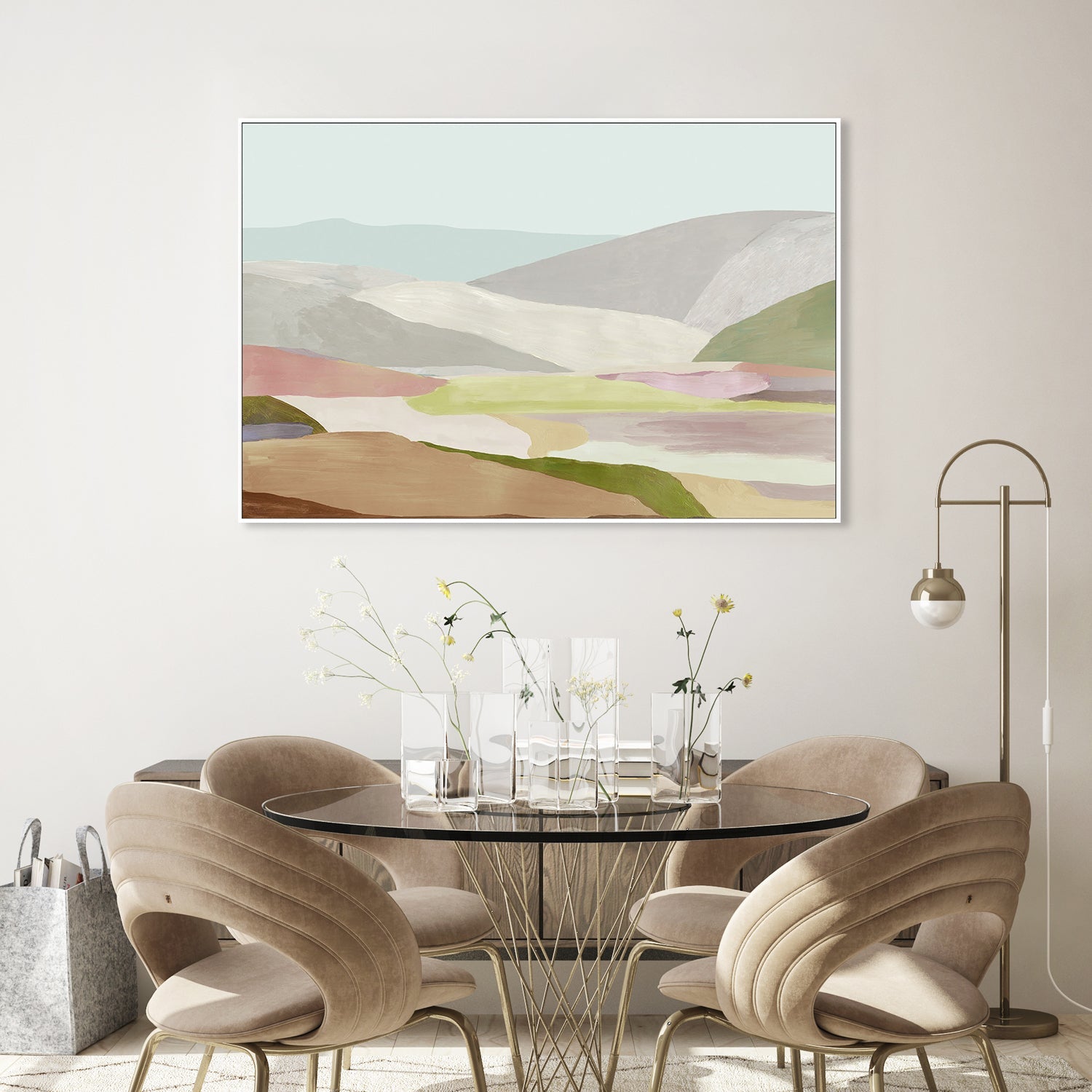 wall-art-print-canvas-poster-framed-Hills Of Light , By Tom Reeves-7
