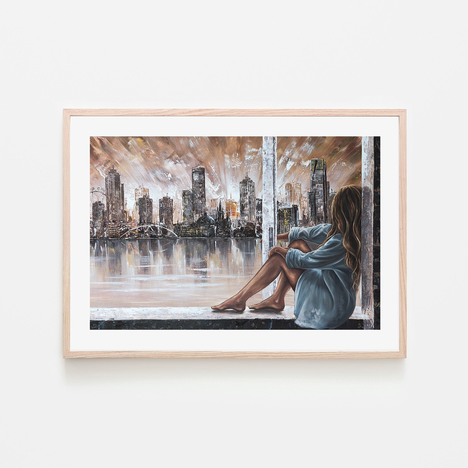 wall-art-print-canvas-poster-framed-Home is Where the Heart is , By Isabella Karolewicz-6