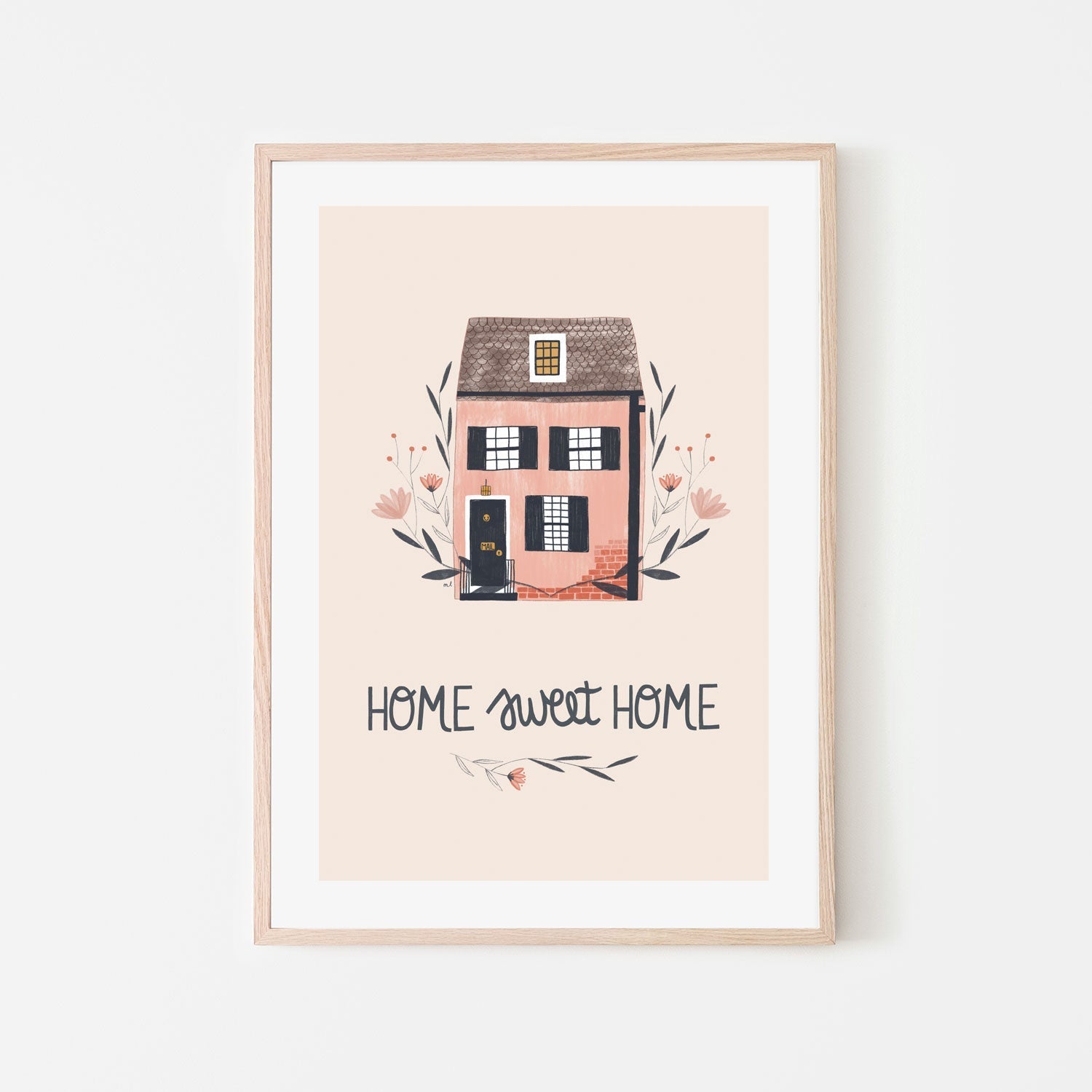 wall-art-print-canvas-poster-framed-Home Sweet Home , By Menina Lisboa-6