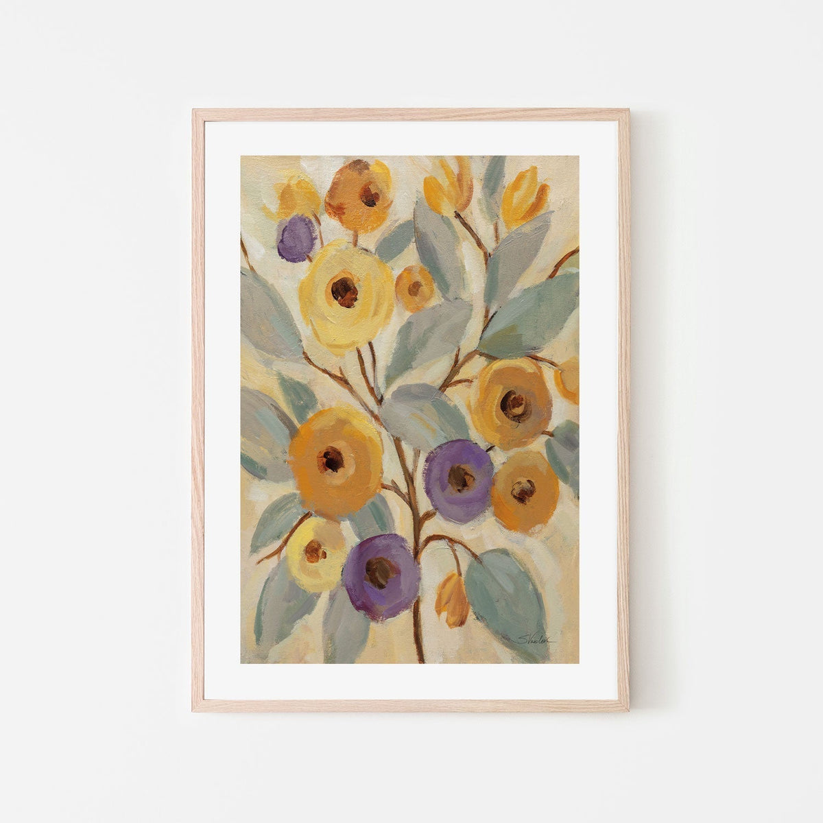 wall-art-print-canvas-poster-framed-Honeybloom Branches , By Silvia Vassileva-GIOIA-WALL-ART