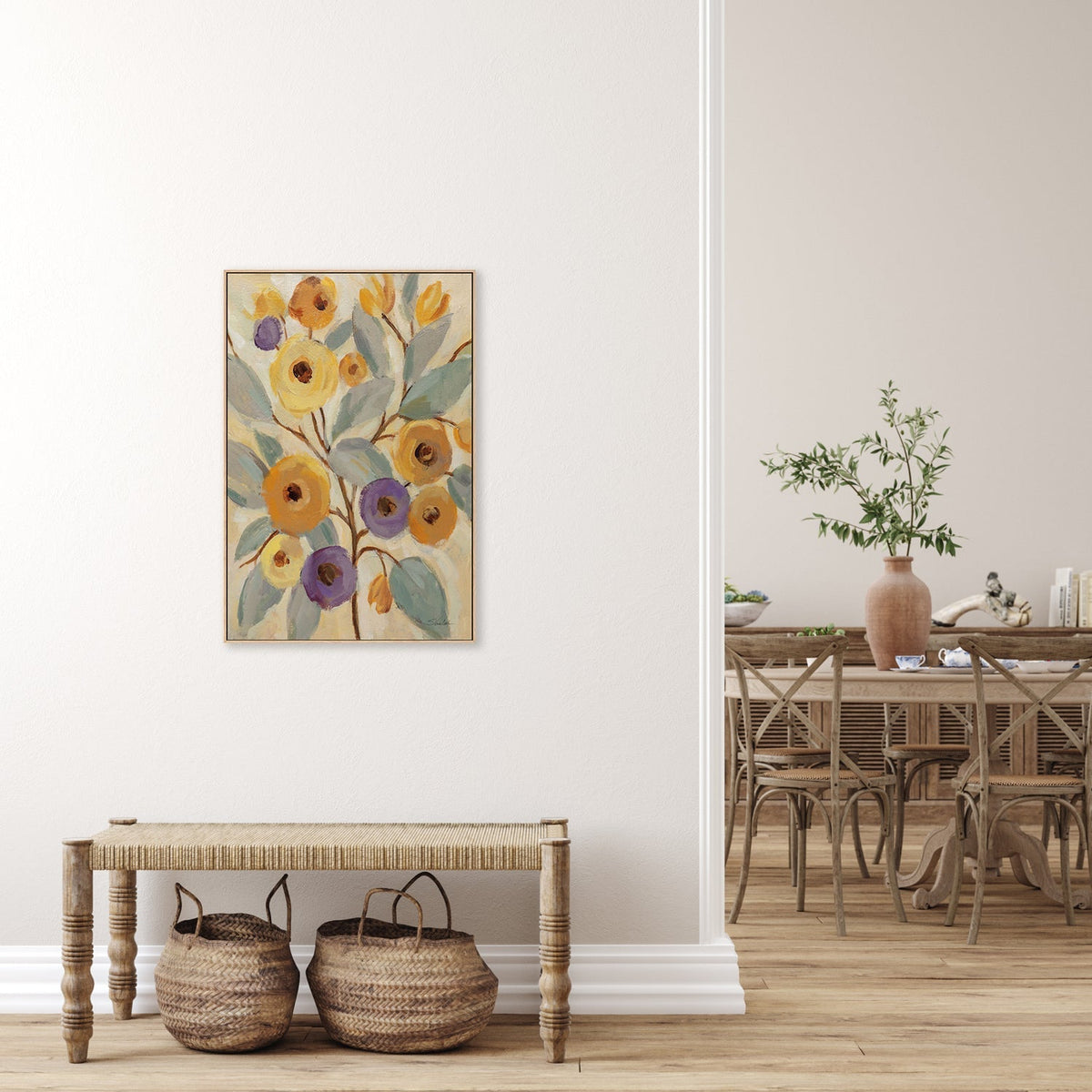 wall-art-print-canvas-poster-framed-Honeybloom Branches , By Silvia Vassileva-GIOIA-WALL-ART