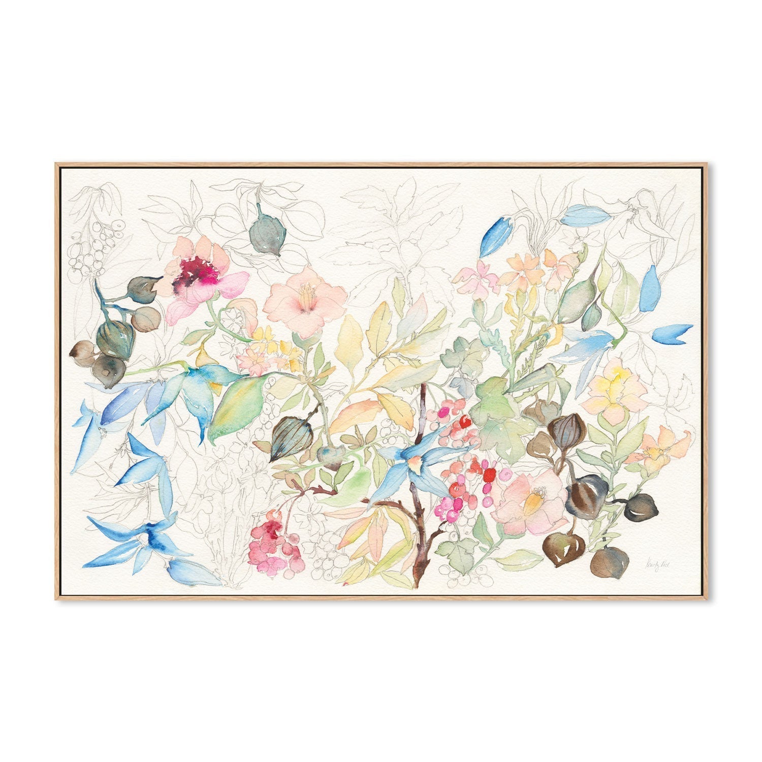 wall-art-print-canvas-poster-framed-Hopeful Spring , By Kristy Rice-GIOIA-WALL-ART