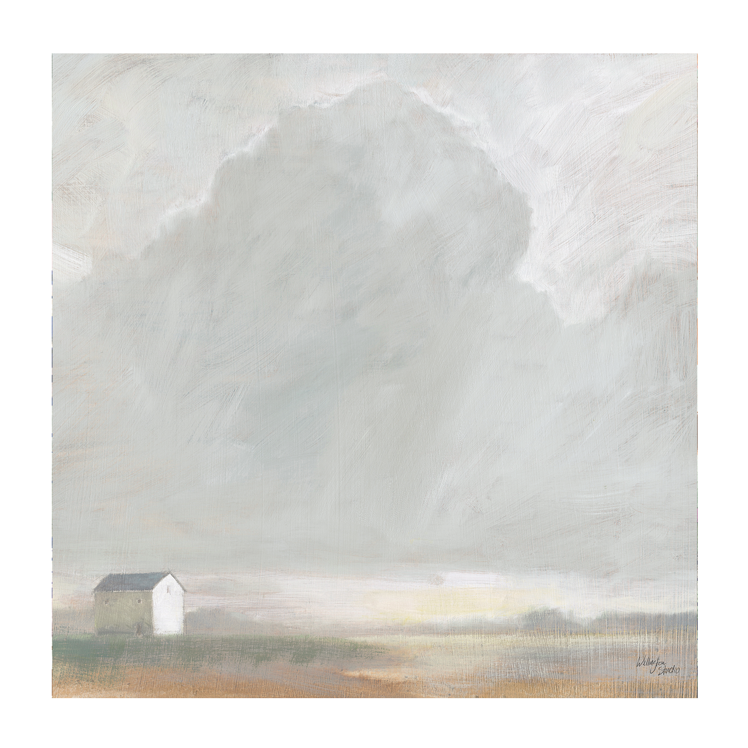 wall-art-print-canvas-poster-framed-House in the Mist-1