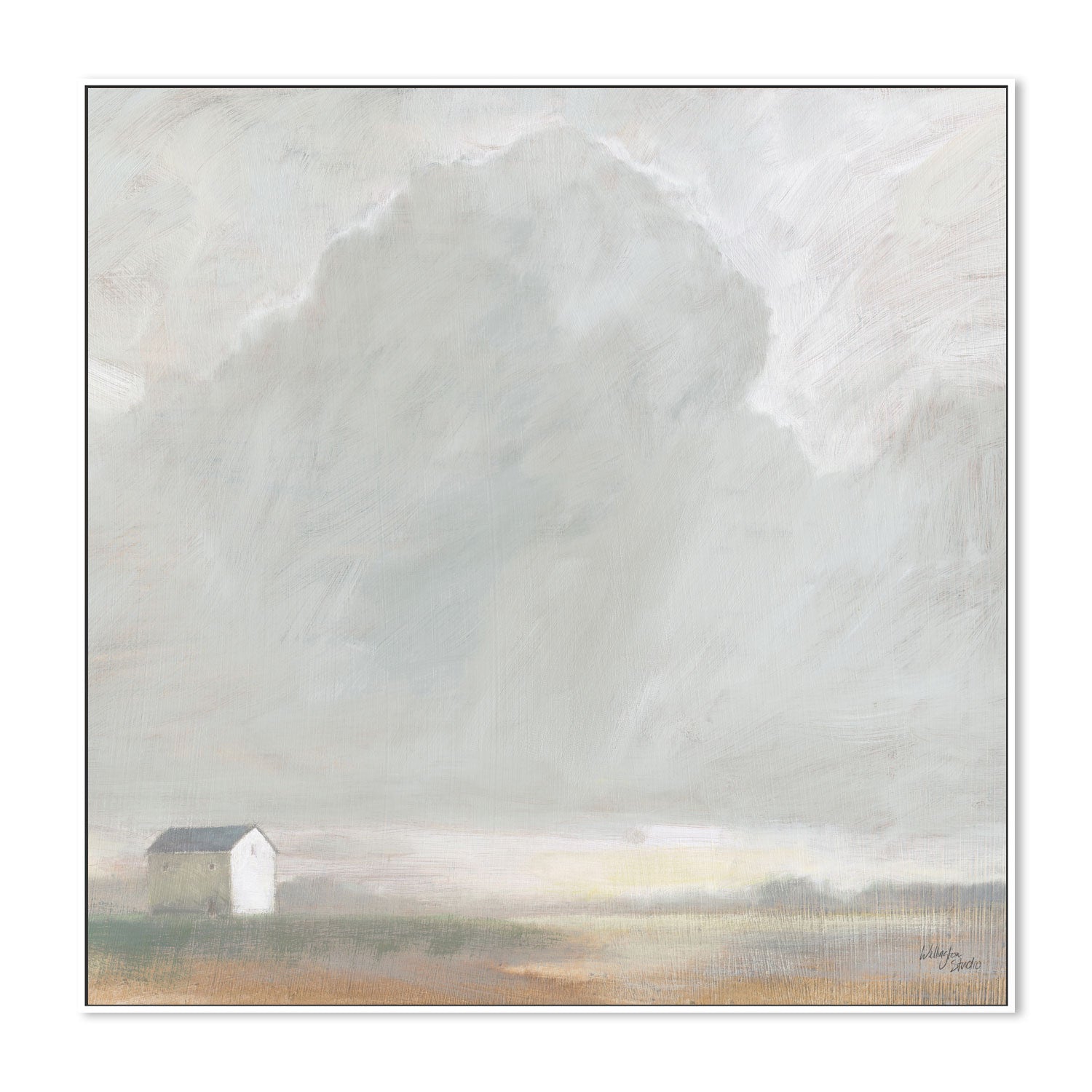 wall-art-print-canvas-poster-framed-House in the Mist-5