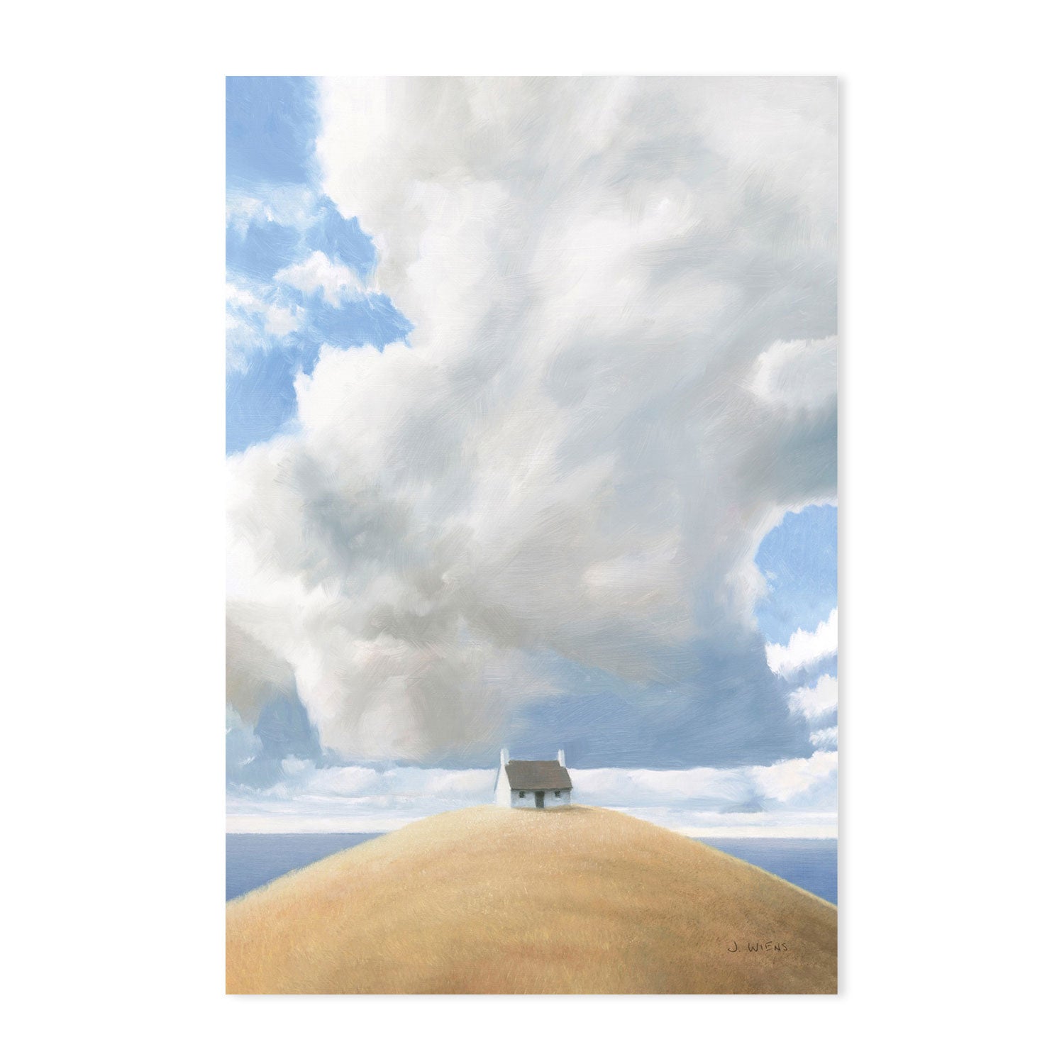 wall-art-print-canvas-poster-framed-House on the Hill-by-James Wiens-Gioia Wall Art
