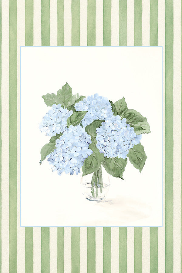 wall-art-print-canvas-poster-framed-Hydrangea-1