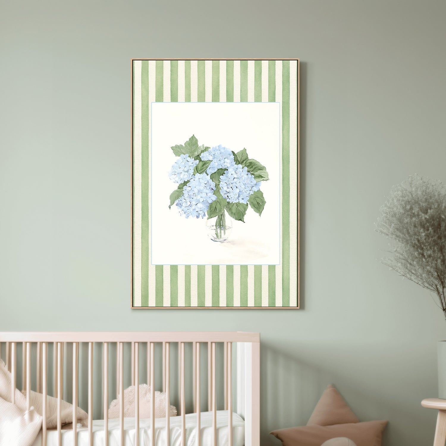 wall-art-print-canvas-poster-framed-Hydrangea-2