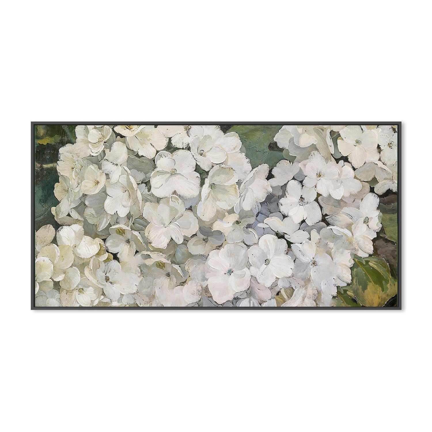 wall-art-print-canvas-poster-framed-Hydrangeas , By Lady Hana-3