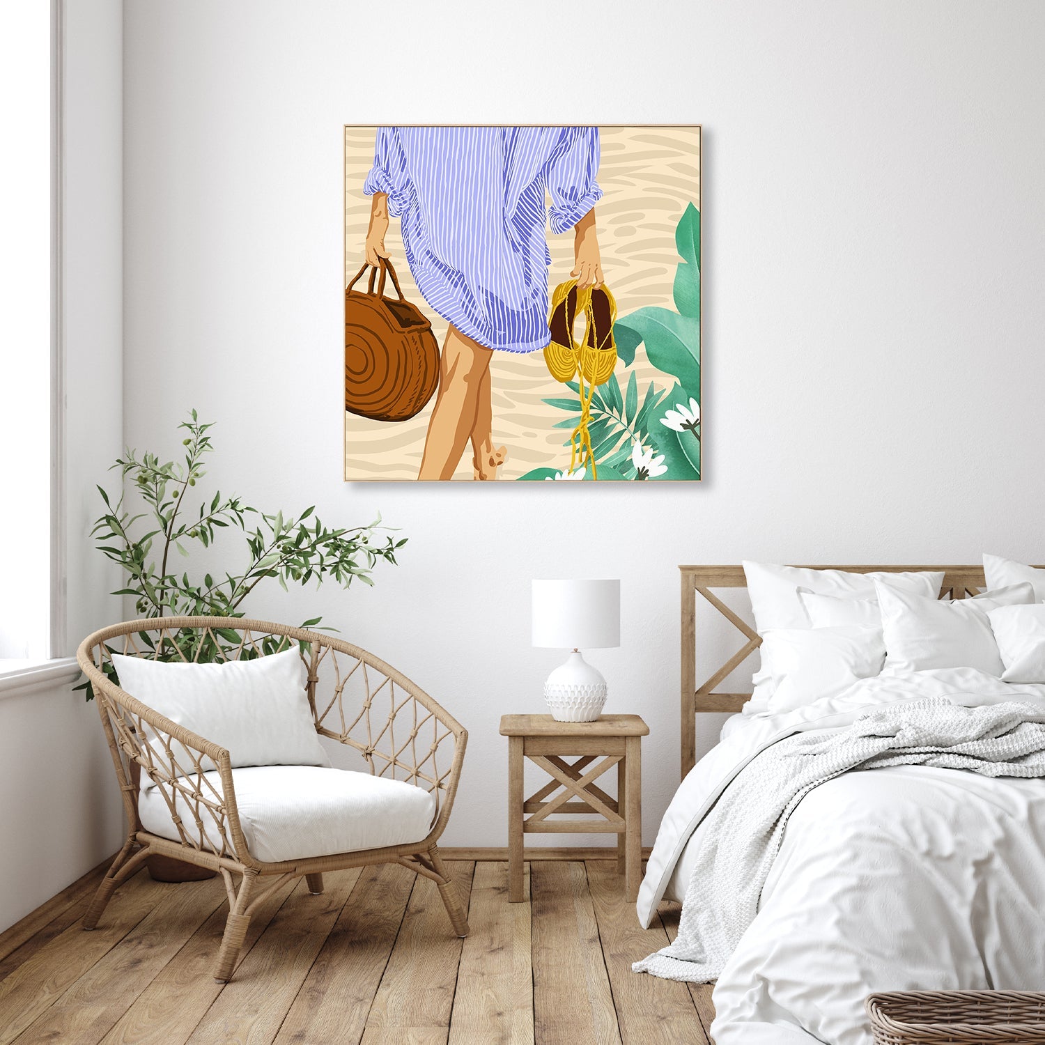 wall-art-print-canvas-poster-framed-I Followed My Heart a It Led Me To the Beach-8