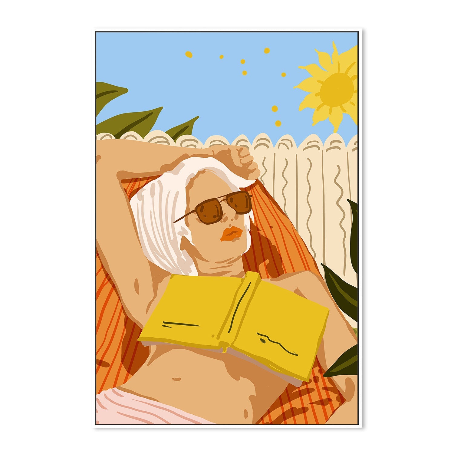 wall-art-print-canvas-poster-framed-I Love To Travel but When I Really Want To Escape-5