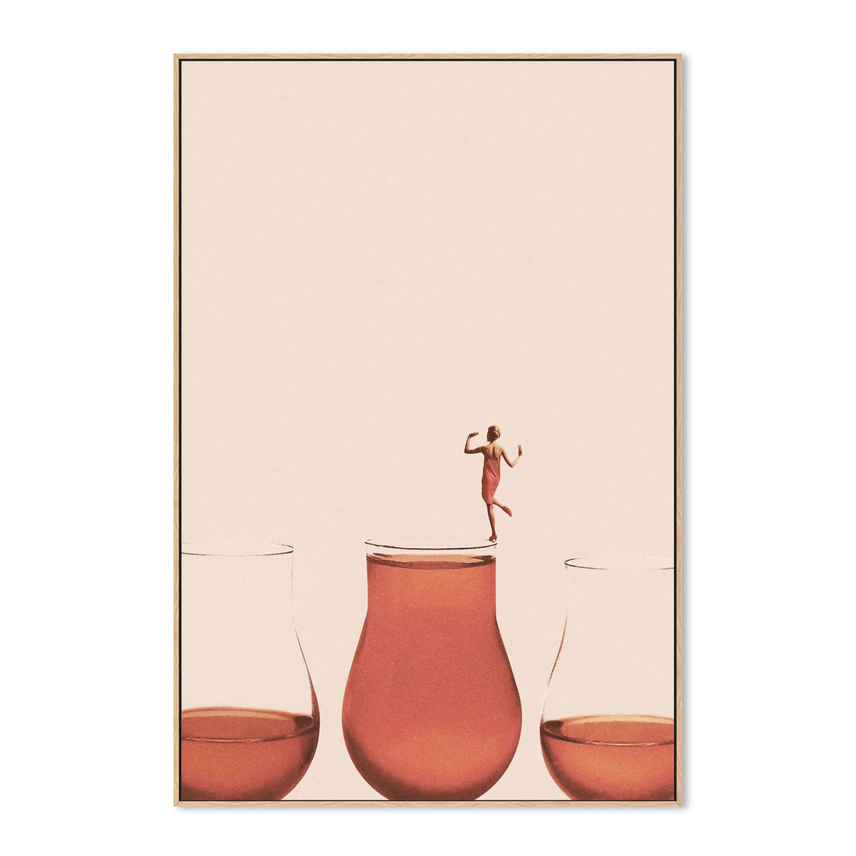 wall-art-print-canvas-poster-framed-I Prefer The Full One-GIOIA-WALL-ART