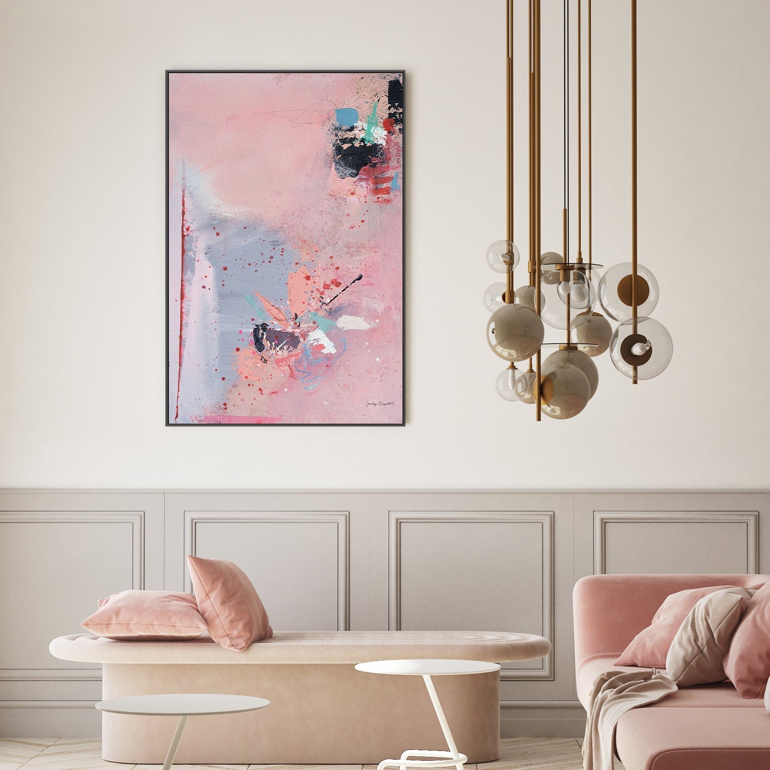 wall-art-print-canvas-poster-framed-If Im Being Honest , By Jocelyn Elizabeth-2