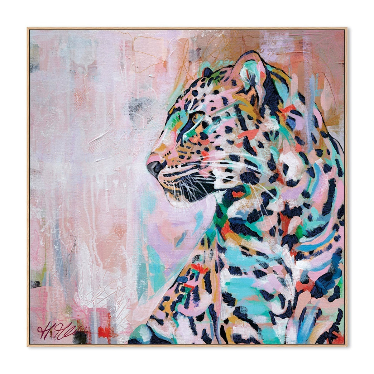 wall-art-print-canvas-poster-framed-IM WAITING RIGHT HERE-by-Heylie Morris-Gioia Wall Art