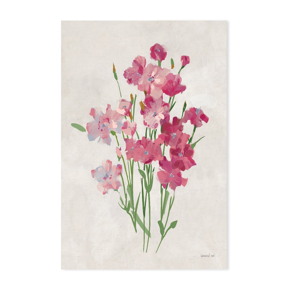 wall-art-print-canvas-poster-framed-Impressionist Garden Neutral, Style B & Style C, Set Of 2 , By Danhui Nai-GIOIA-WALL-ART