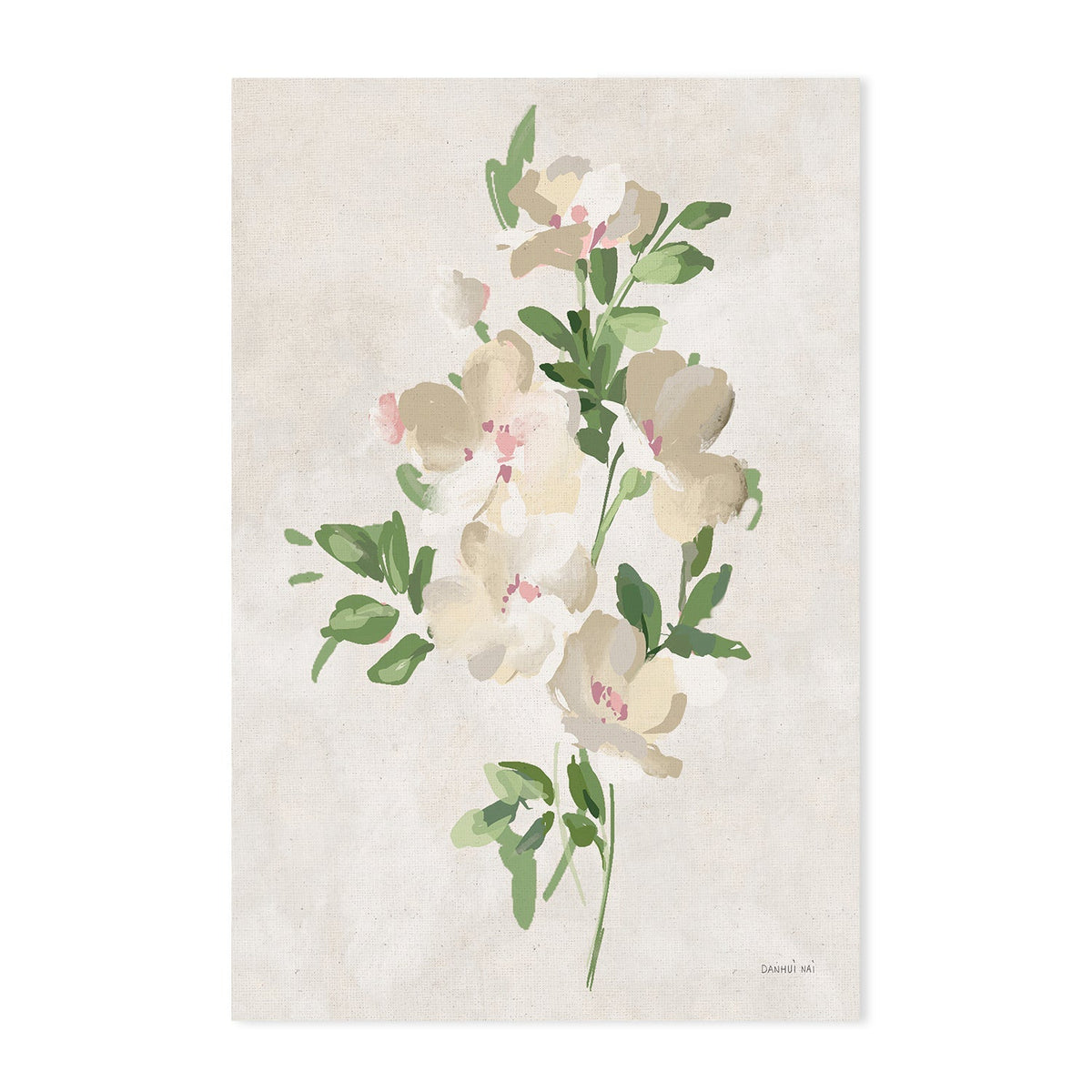 wall-art-print-canvas-poster-framed-Impressionist Garden Neutral, Style B & Style C, Set Of 2 , By Danhui Nai-GIOIA-WALL-ART