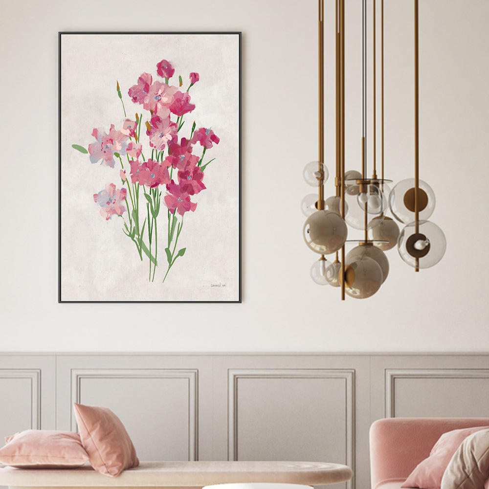wall-art-print-canvas-poster-framed-Impressionist Garden Neutral, Style C , By Danhui Nai-GIOIA-WALL-ART