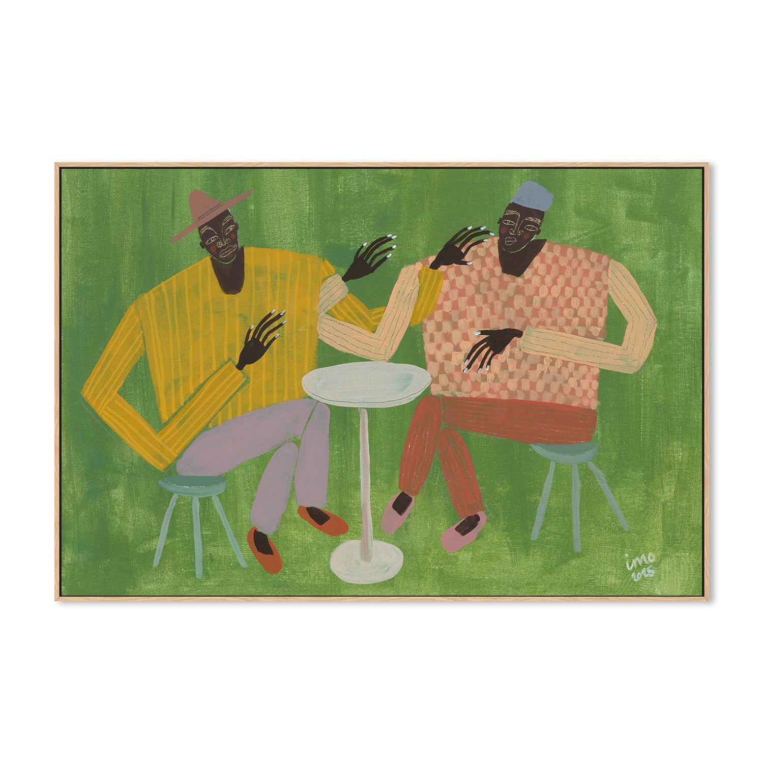 wall-art-print-canvas-poster-framed-In Good Company-4