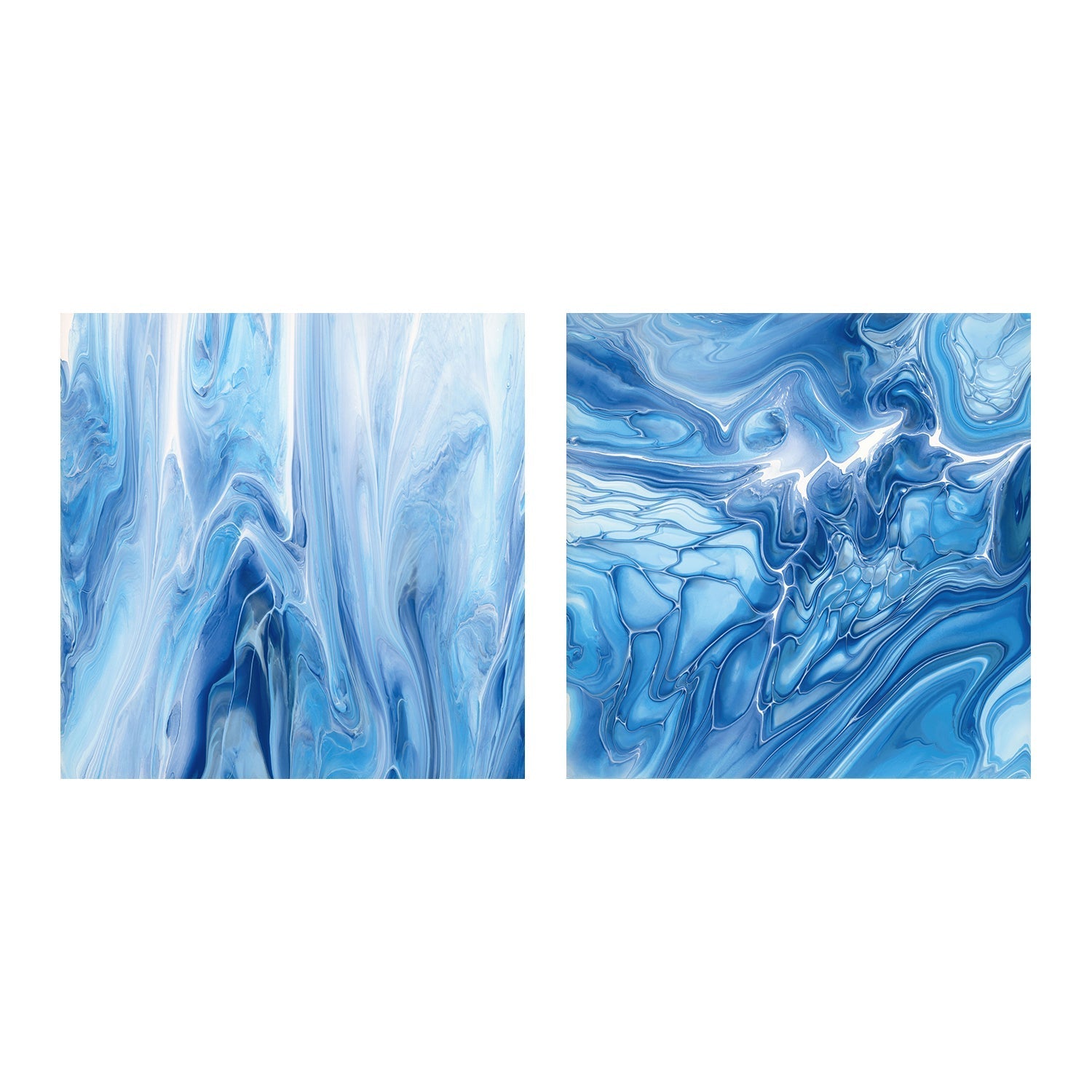 wall-art-print-canvas-poster-framed-In Motion , Style A & B, Set Of 2, By Cathy Anderson , By Cathy Anderson-1