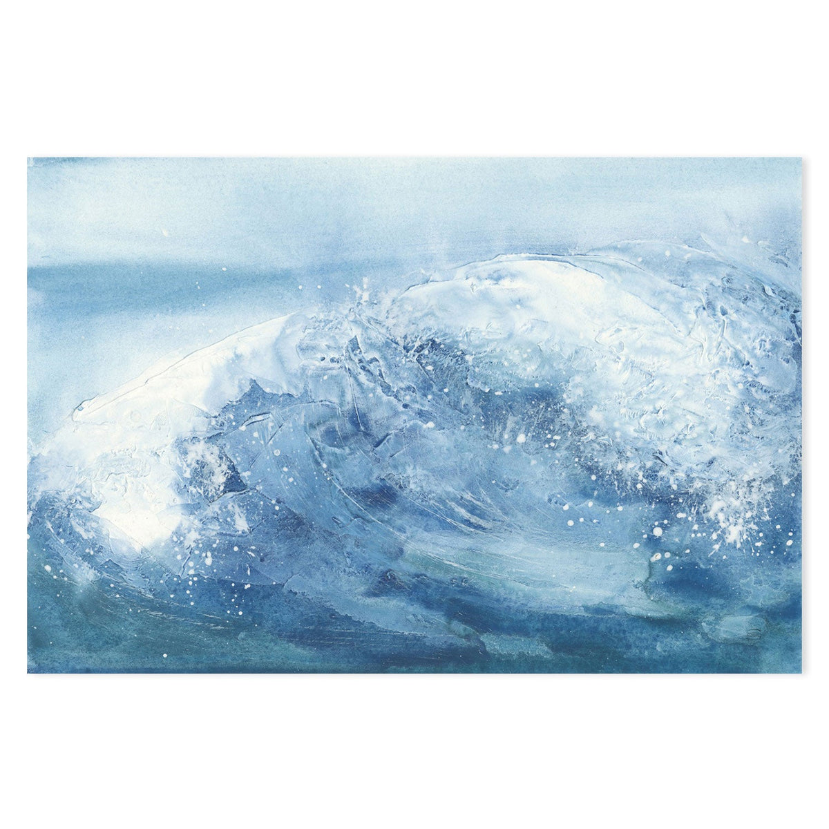 wall-art-print-canvas-poster-framed-In the Blue, Style A-by-Chris Paschke-Gioia Wall Art