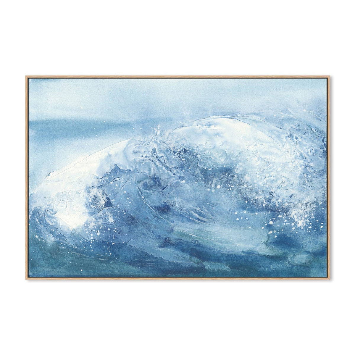 wall-art-print-canvas-poster-framed-In the Blue, Style A-by-Chris Paschke-Gioia Wall Art