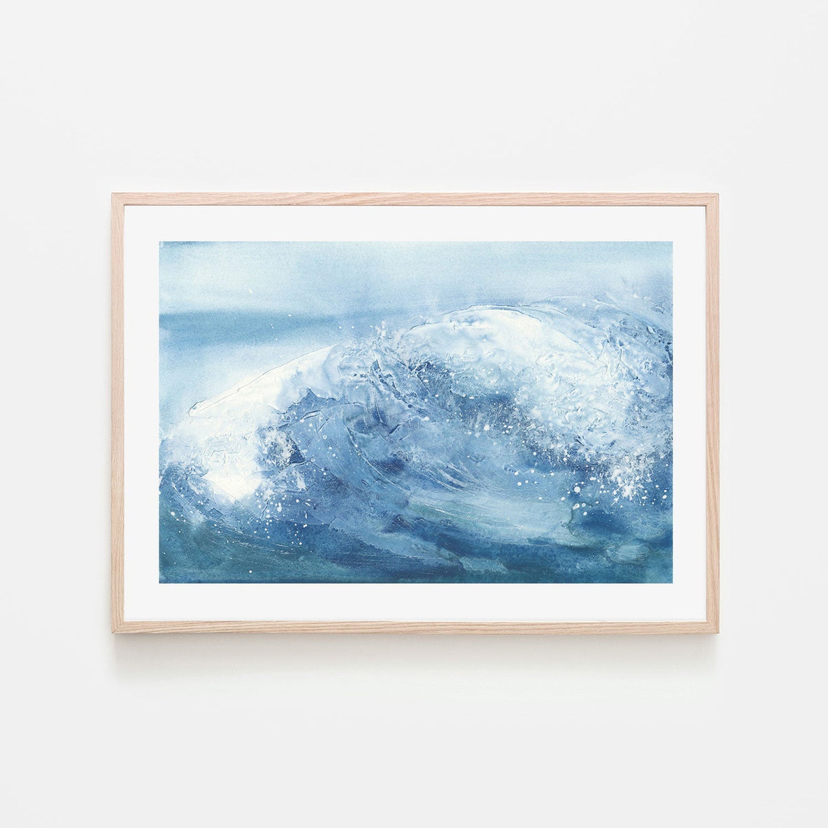 wall-art-print-canvas-poster-framed-In the Blue, Style A-by-Chris Paschke-Gioia Wall Art