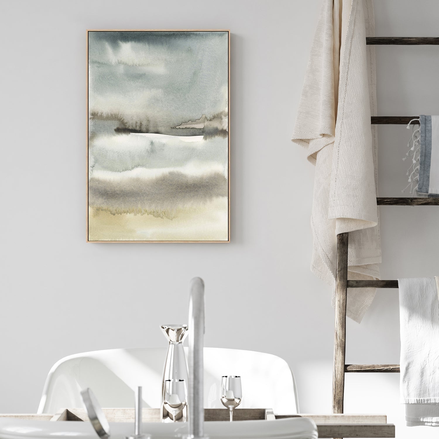 wall-art-print-canvas-poster-framed-In The Shadows, Style A-by-Emily Wood-Gioia Wall Art