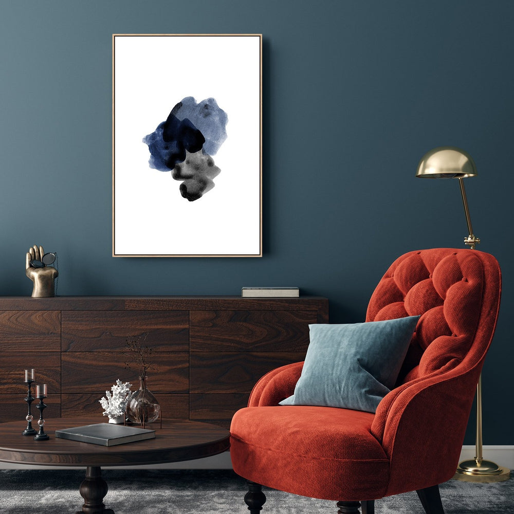 wall-art-print-canvas-poster-framed-Indigo Black, Style A-by-Danushka Abeygoda-Gioia Wall Art