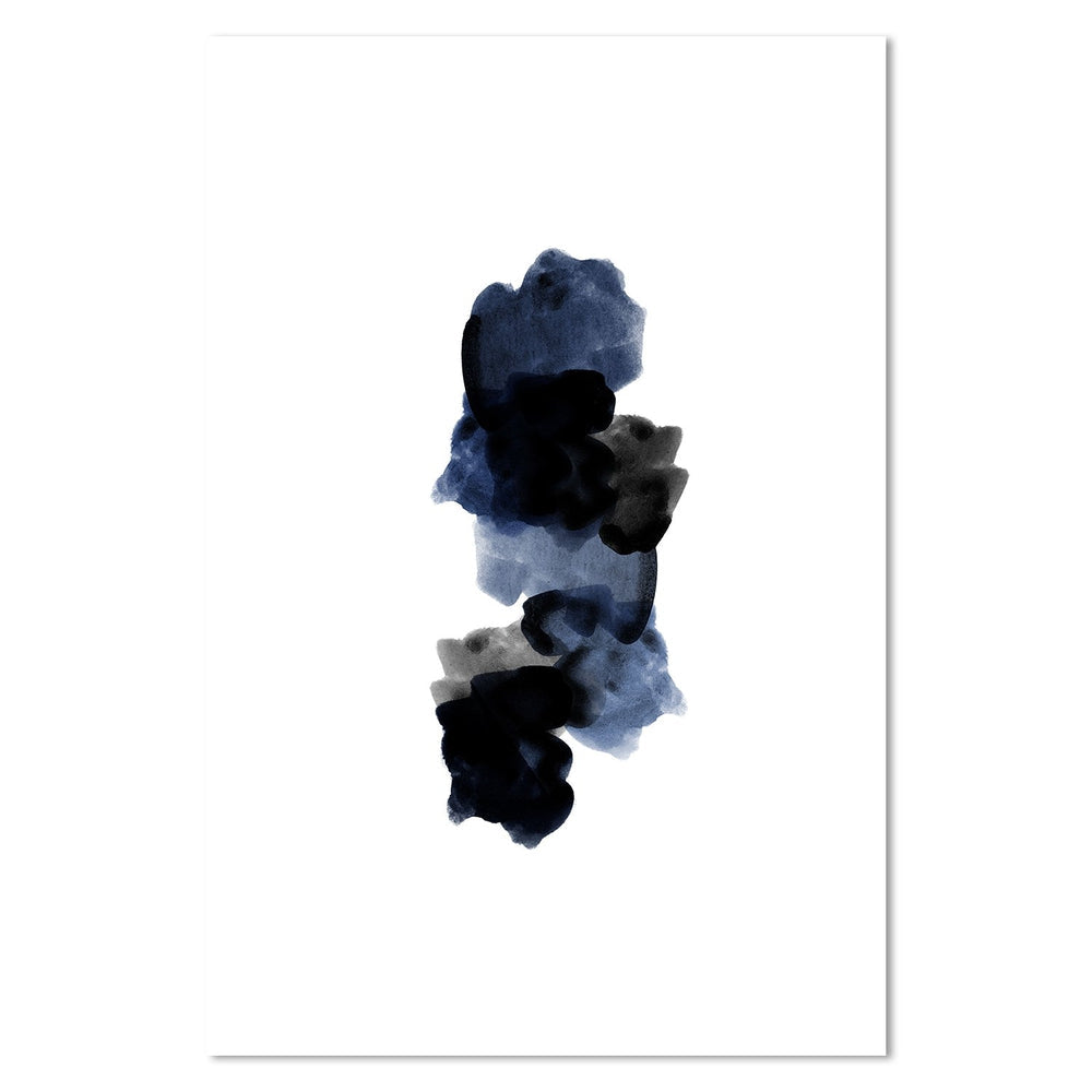 wall-art-print-canvas-poster-framed-Indigo Black, Style B-by-Danushka Abeygoda-Gioia Wall Art
