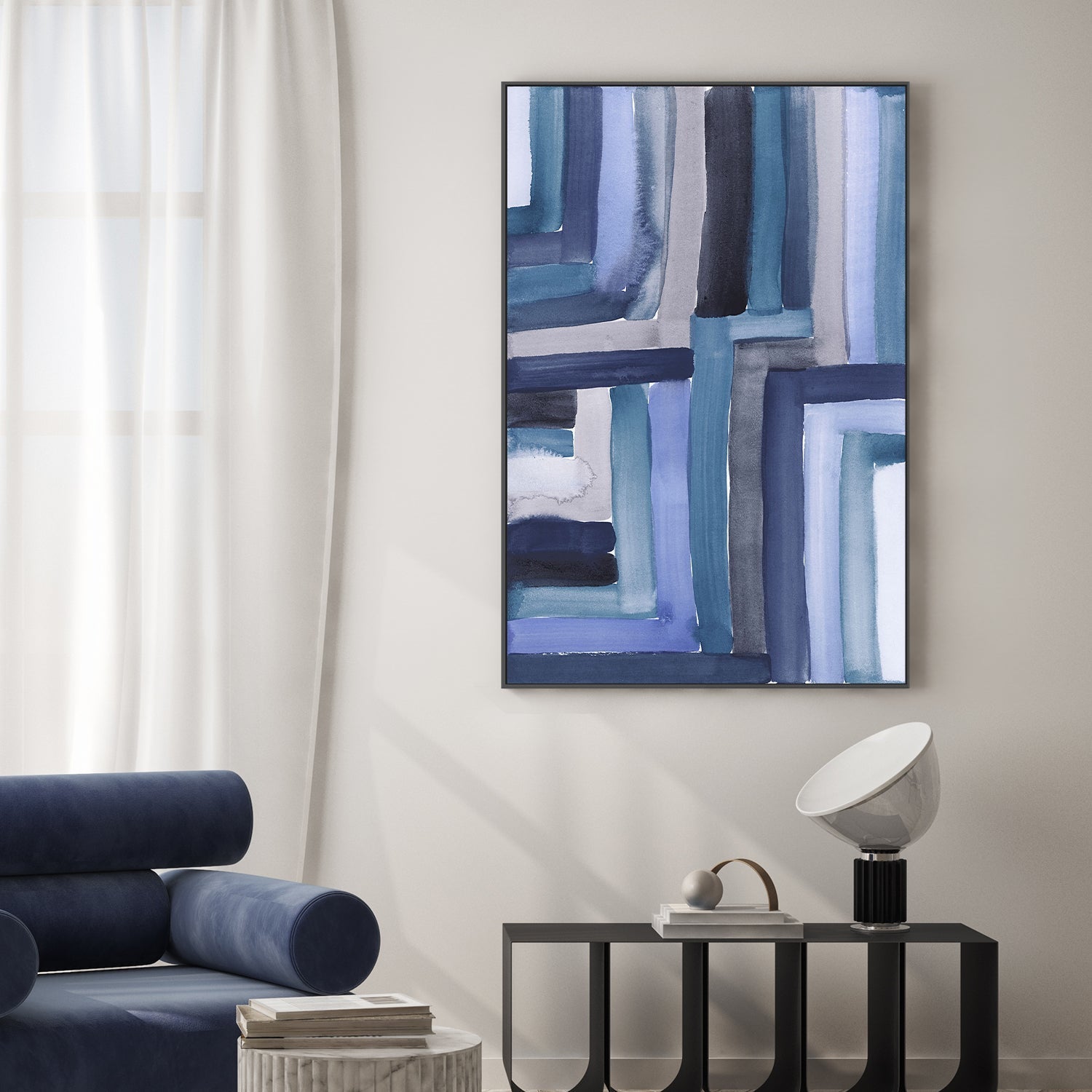 wall-art-print-canvas-poster-framed-Indigo Mirage , By Aubrey-2