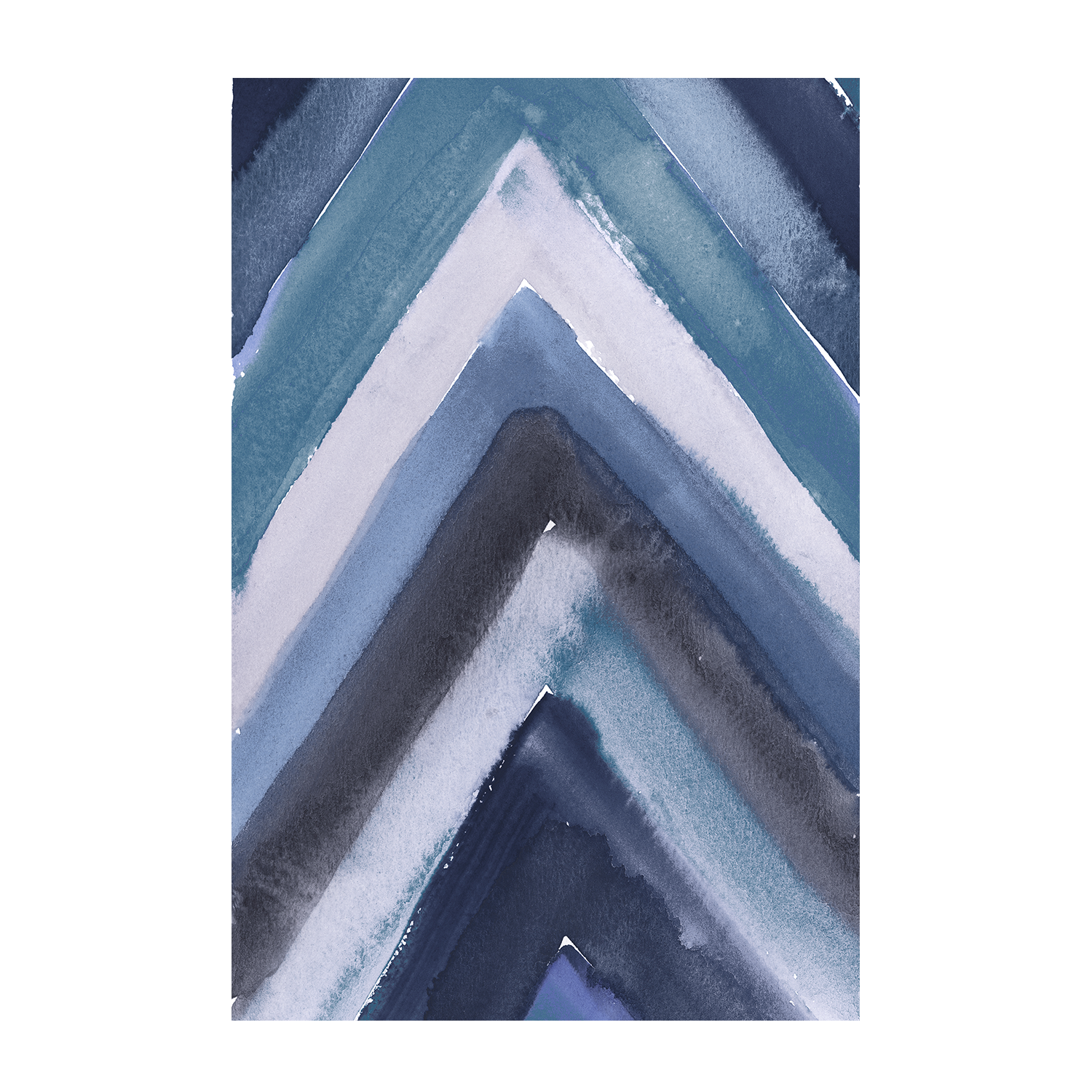 wall-art-print-canvas-poster-framed-Indigo River, Style A & B, Set Of 2 , By Aubrey-8