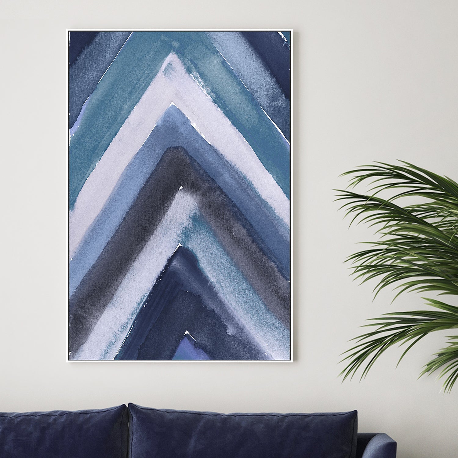 wall-art-print-canvas-poster-framed-Indigo River, Style A , By Aubrey-2