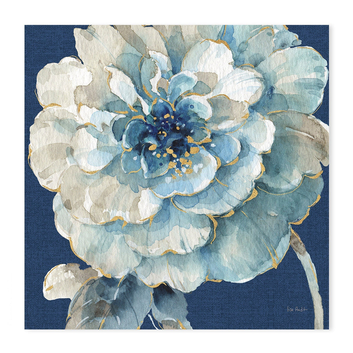 wall-art-print-canvas-poster-framed-Indigold Navy, Style A & B, Set Of 2 , By Lisa Audit-GIOIA-WALL-ART