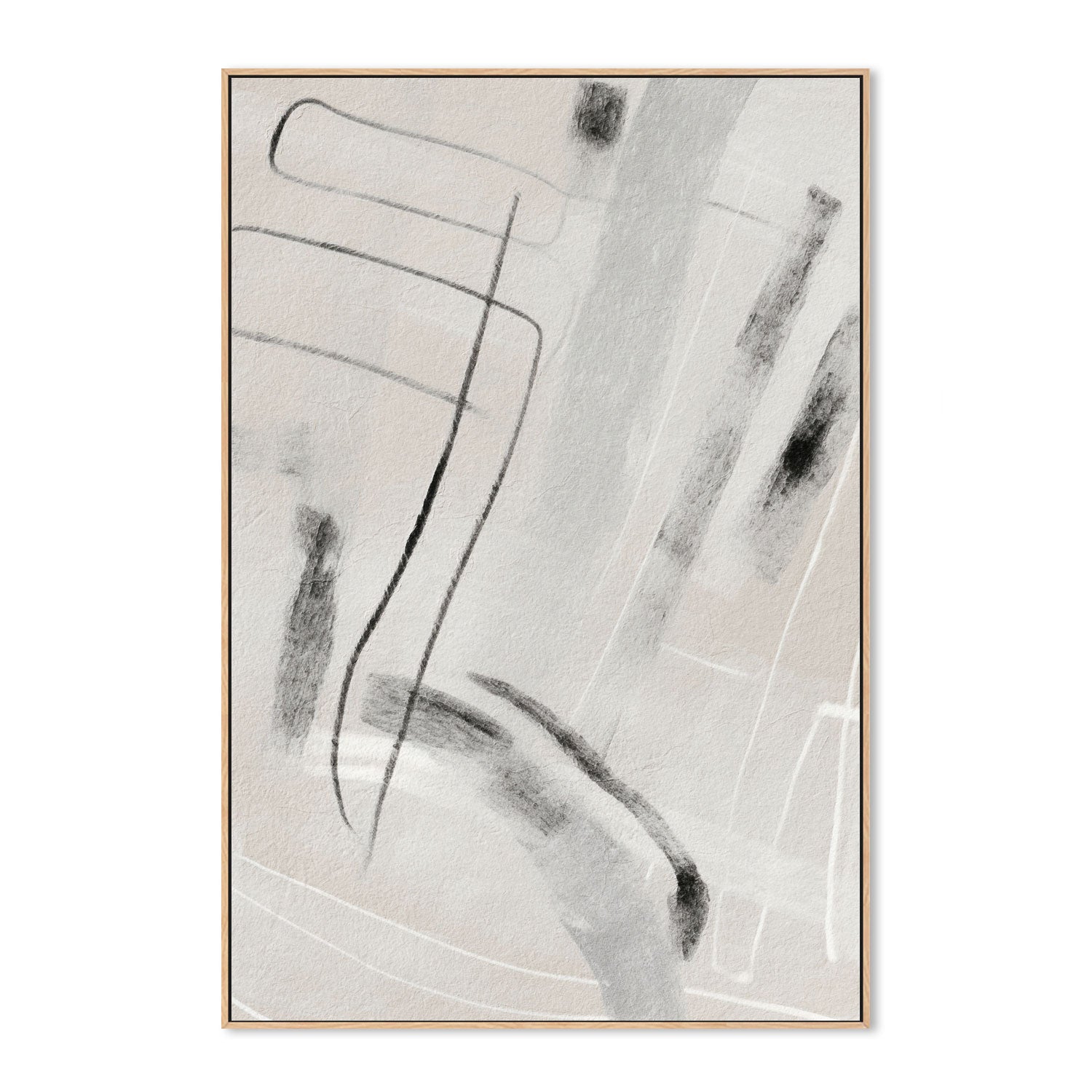 wall-art-print-canvas-poster-framed-Ink And Sand , By Alma-3