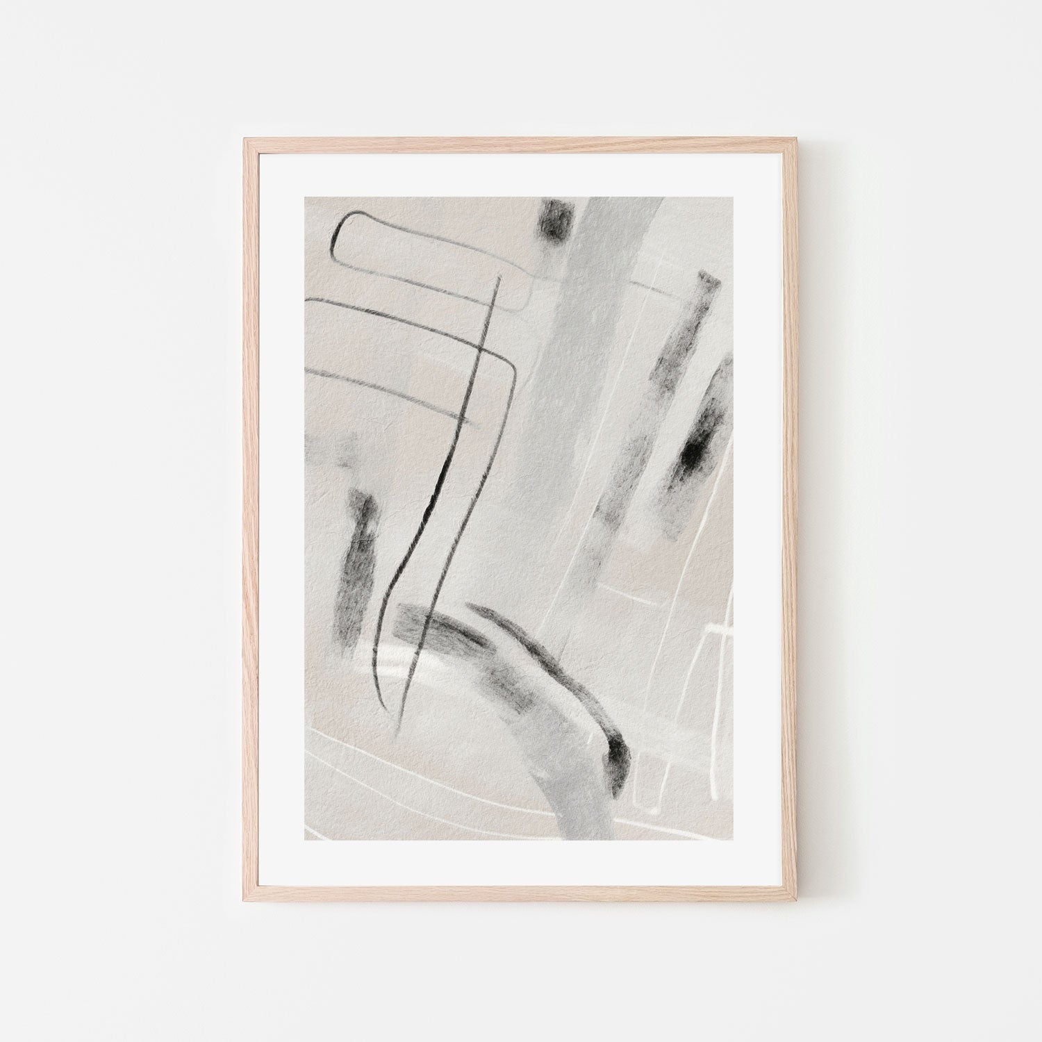 wall-art-print-canvas-poster-framed-Ink And Sand , By Alma-4
