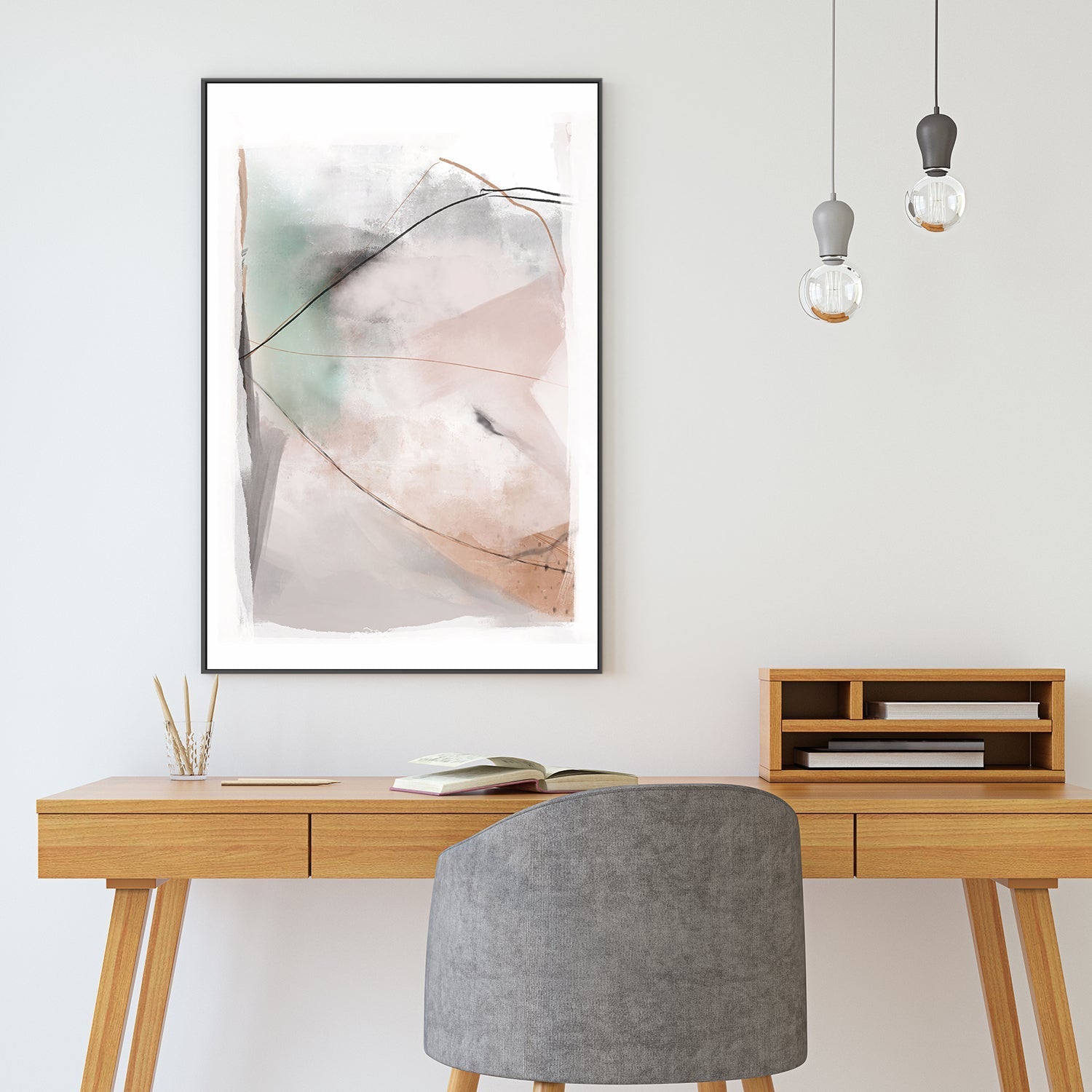 wall-art-print-canvas-poster-framed-Ink , By Karine Tonial Grimm-2