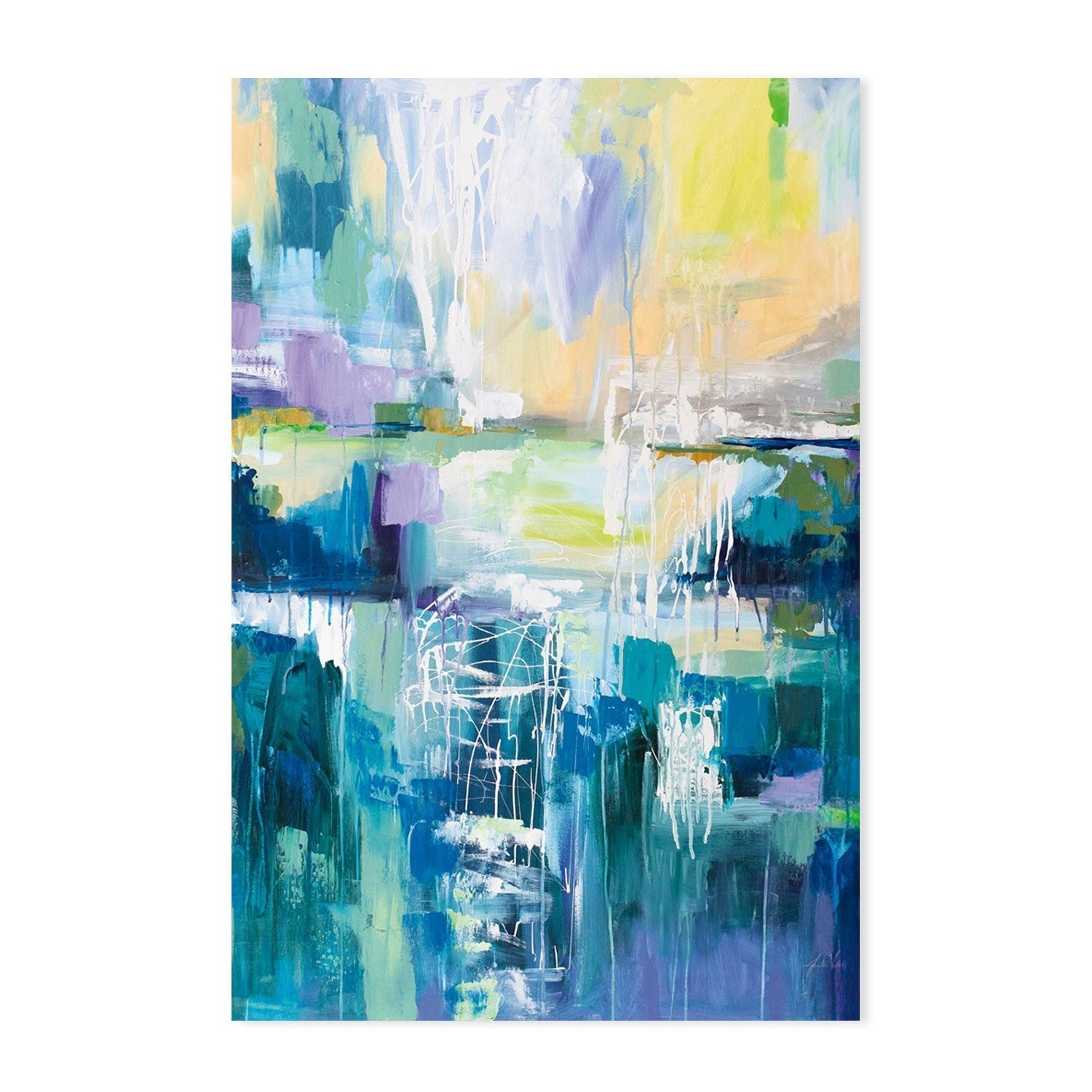 wall-art-print-canvas-poster-framed-Into the Water-by-Jeanette Vertentes-Gioia Wall Art