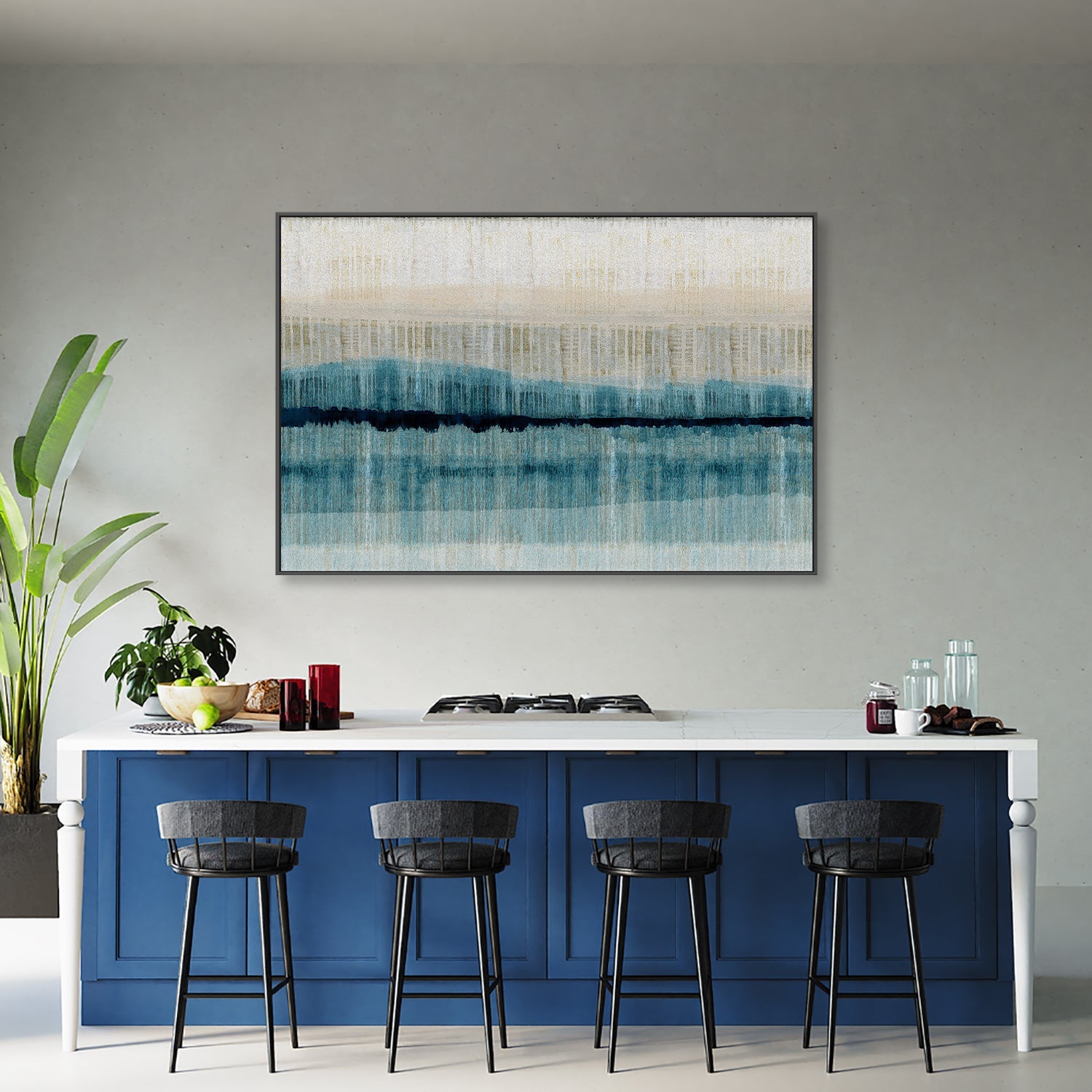 wall-art-print-canvas-poster-framed-Island Dawn, Style A-7