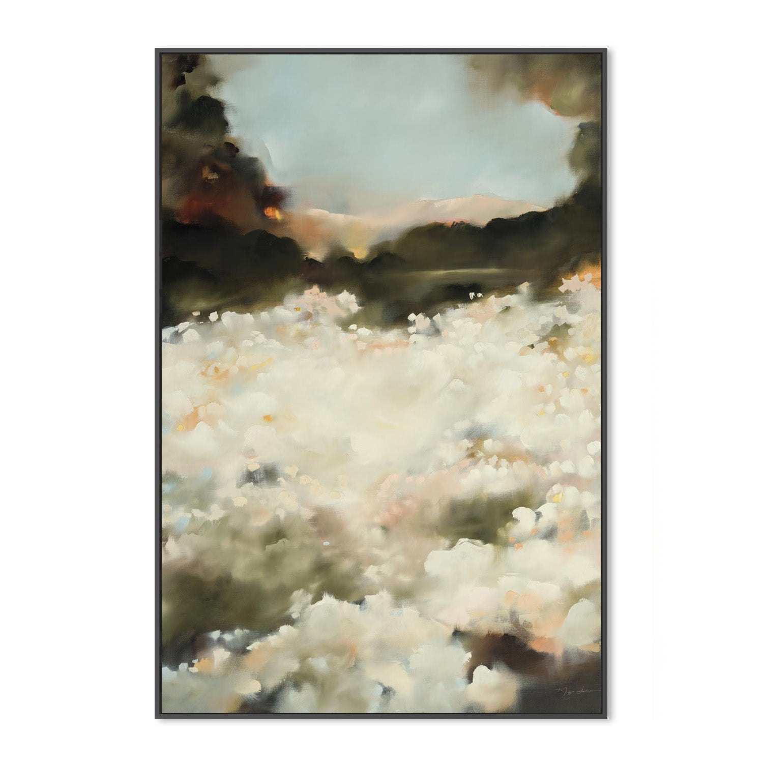 wall-art-print-canvas-poster-framed-Ivory Dawn-3
