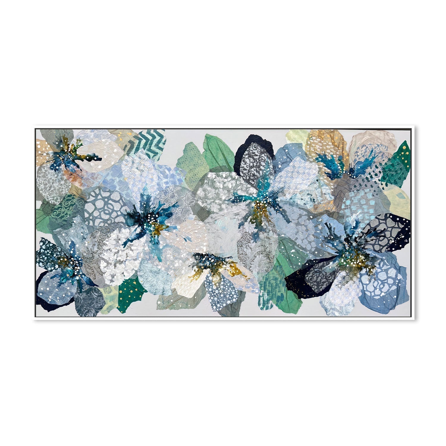 wall-art-print-canvas-poster-framed-Jennie's Garden , By Leanne Daquino-GIOIA-WALL-ART