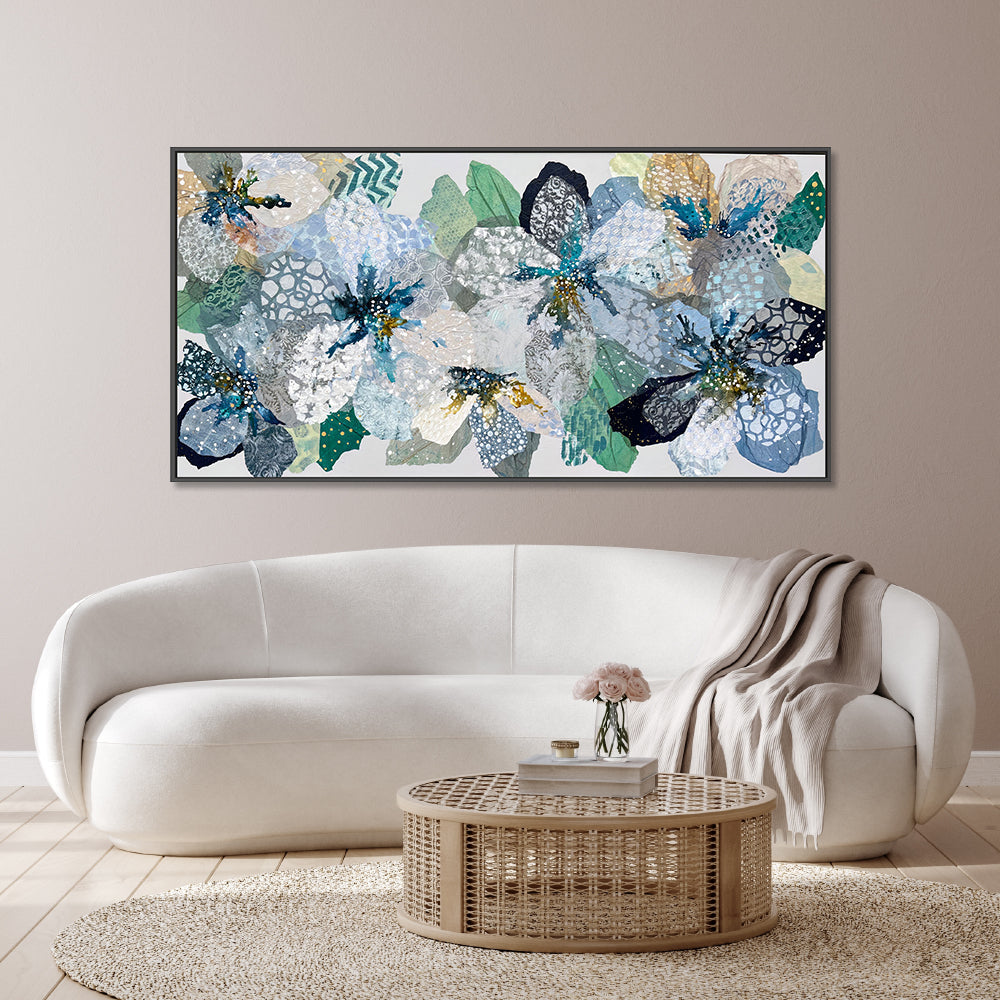 wall-art-print-canvas-poster-framed-Jennie's Garden , By Leanne Daquino-GIOIA-WALL-ART