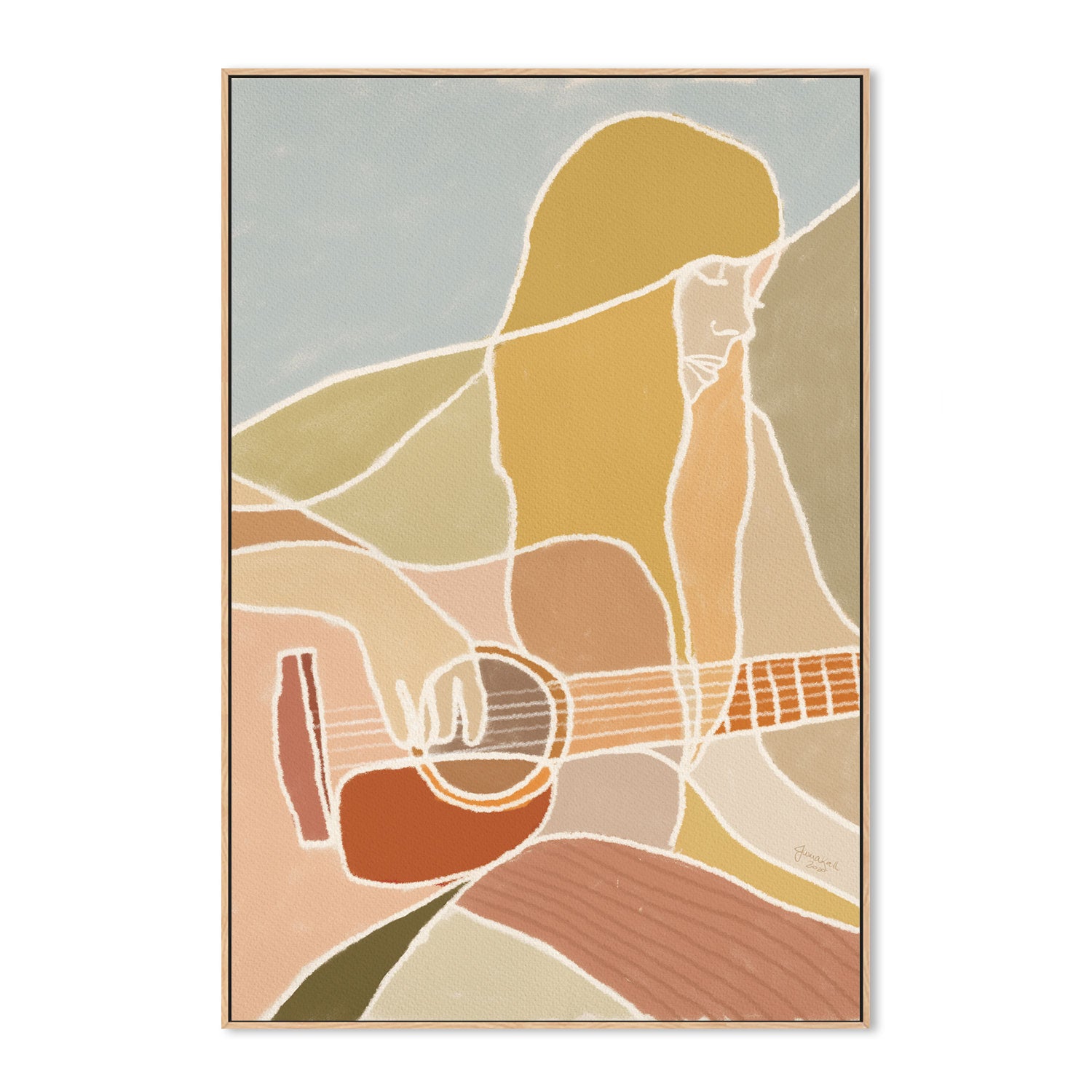wall-art-print-canvas-poster-framed-Jonni-by-Junia Kall-Gioia Wall Art