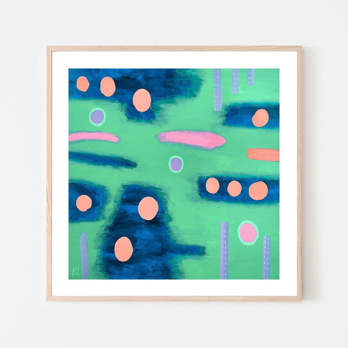wall-art-print-canvas-poster-framed-Joy, Pastel Version , By Helen Joynson-GIOIA-WALL-ART