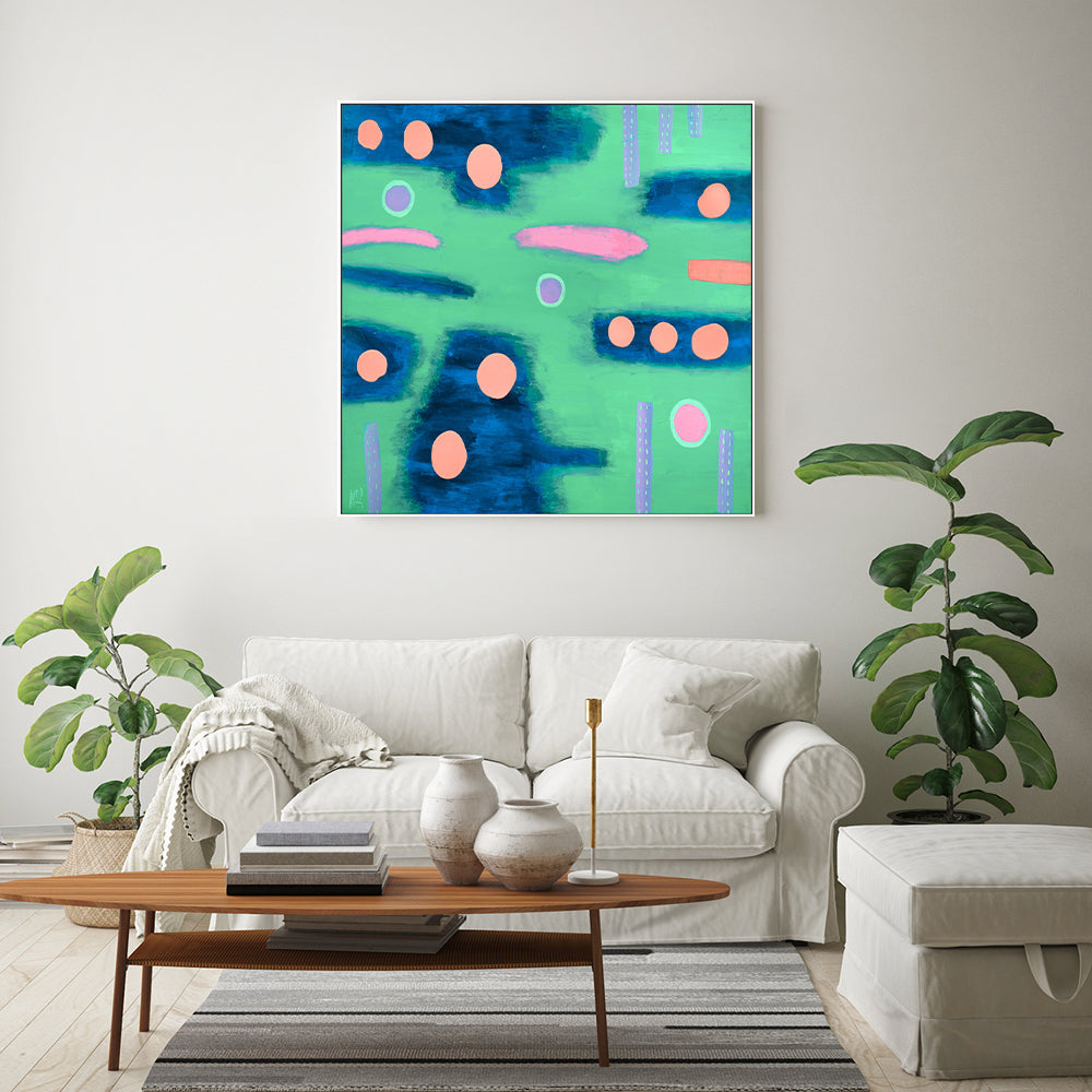 wall-art-print-canvas-poster-framed-Joy, Pastel Version , By Helen Joynson-GIOIA-WALL-ART
