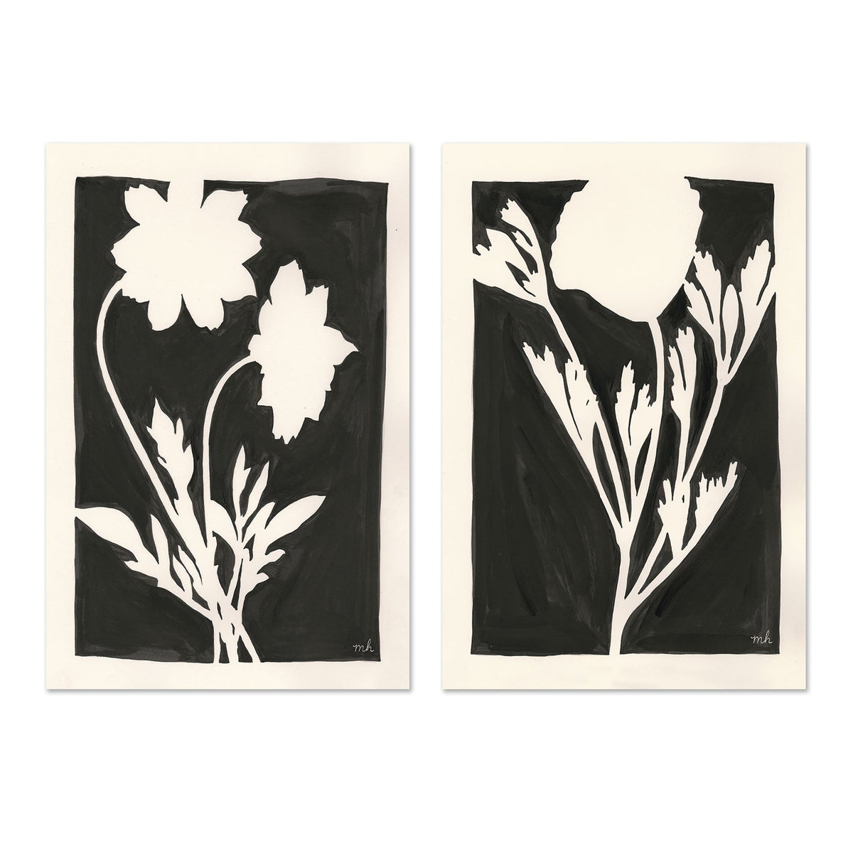 wall-art-print-canvas-poster-framed-Joyful Spring, Set of A & B, Set of 2-by-Moira Hershey-Gioia Wall Art