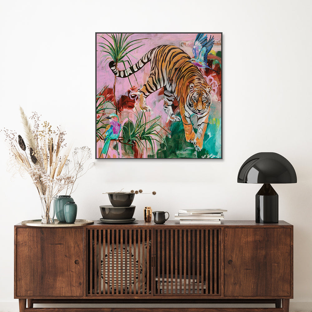 wall-art-print-canvas-poster-framed-JUNGLE BOOGIE-by-Heylie Morris-Gioia Wall Art