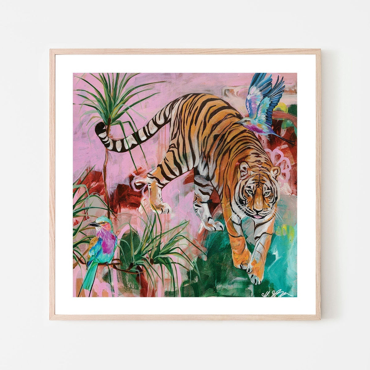 wall-art-print-canvas-poster-framed-JUNGLE BOOGIE-by-Heylie Morris-Gioia Wall Art